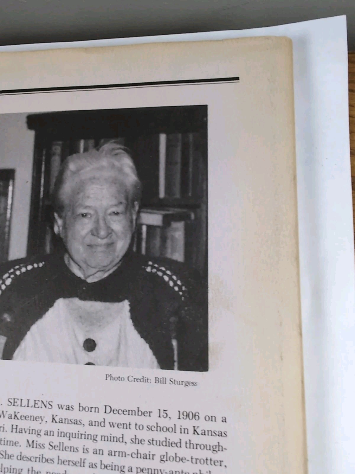 Ozark Diary By Minnie J. Sellens 1984, Privately Printed. Unique Book