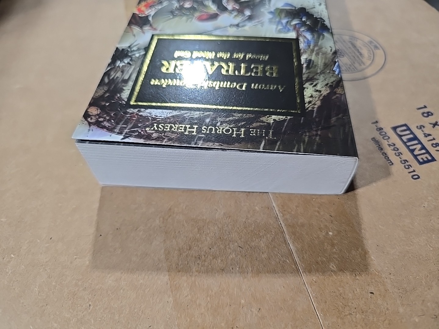 Betrayer by Aaron Dembski-Bowden 18 TPB BLACK LIBRARY HORUS HERESY WARHAMMER