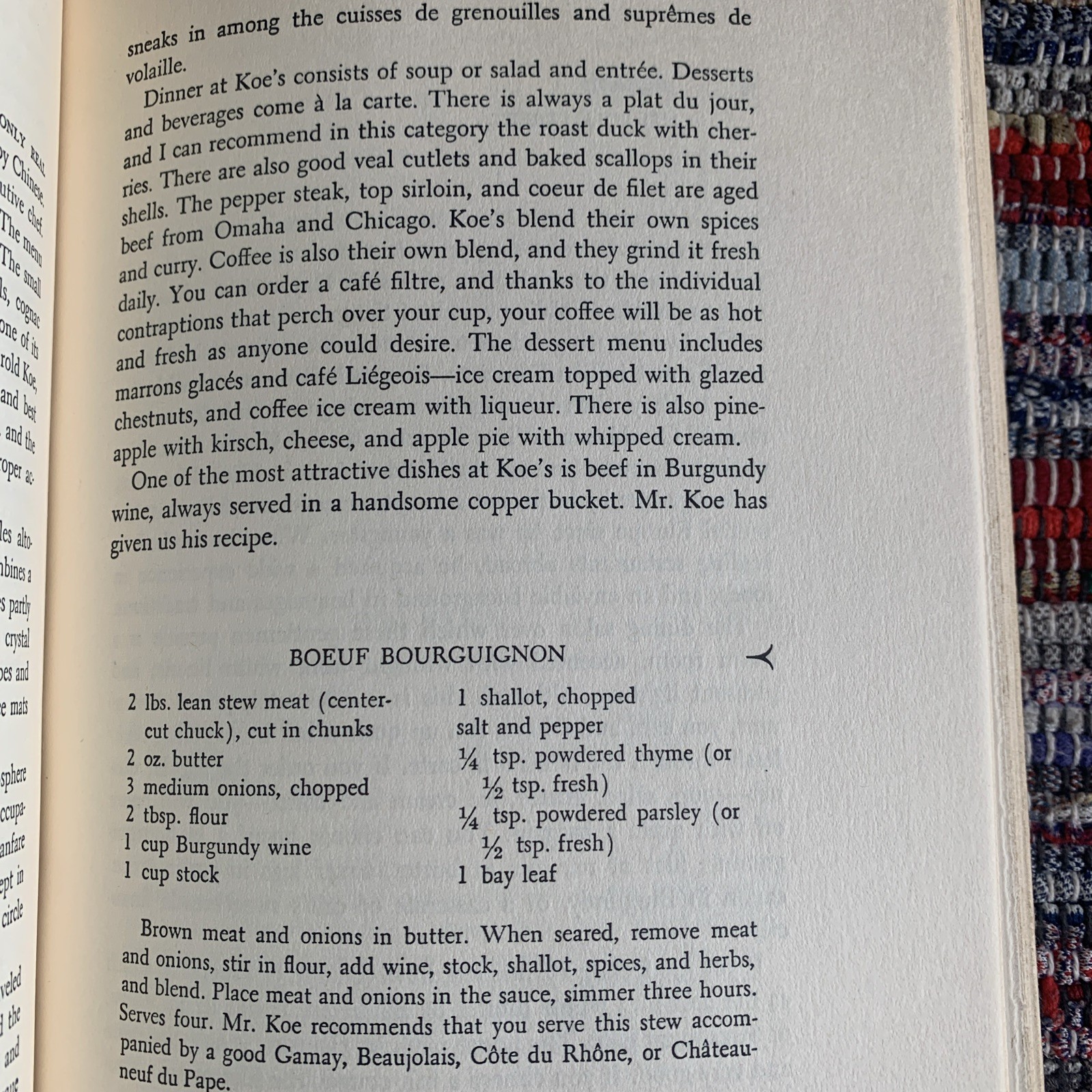 Vtg California Travel Guide Cookbook A Cook’s Tour of San Francisco 1963 Recipes
