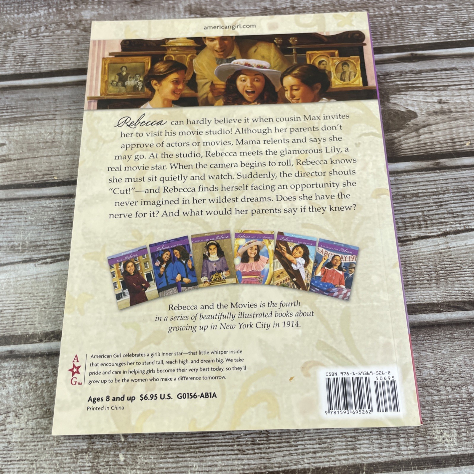 American Girl Rebecca 1914 Boxed Set 6 Paperback Books Jacqueline Dembar Greene