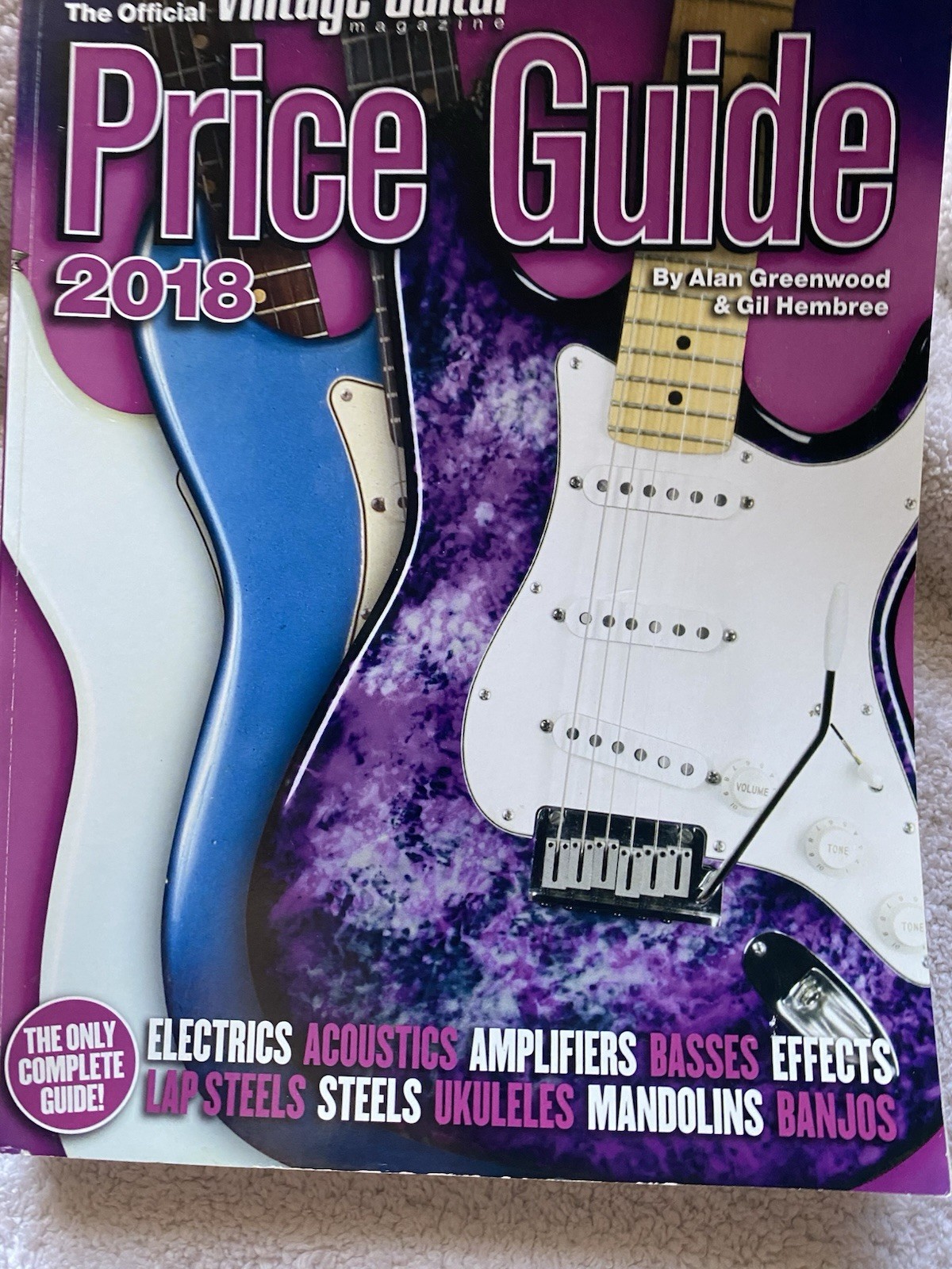 The Official Vintage Guitar Magazine Price Guide 2018
