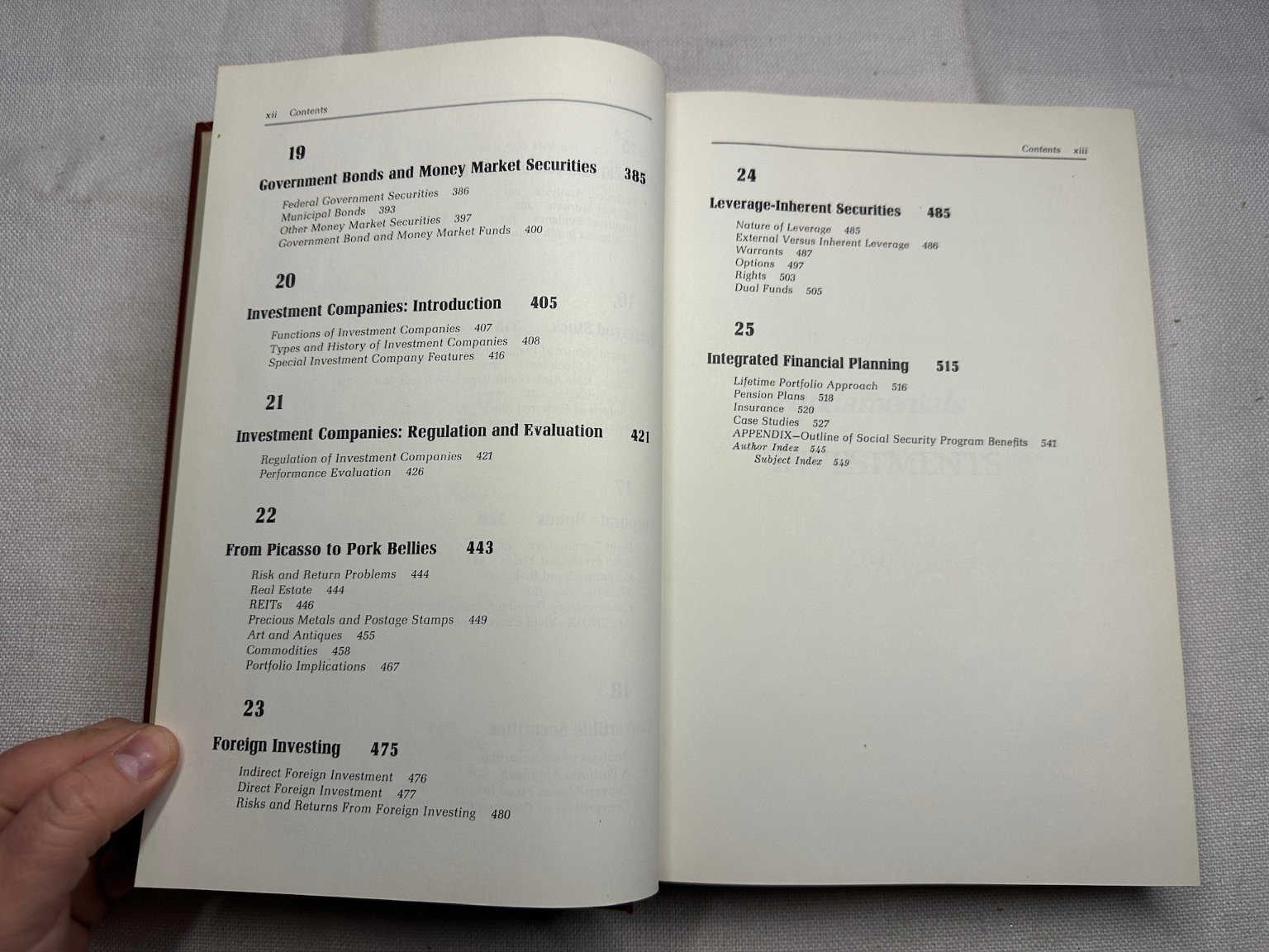 Fundamentals of Investments Stevenson Jennings 1976 West Publishing Co. + Manual