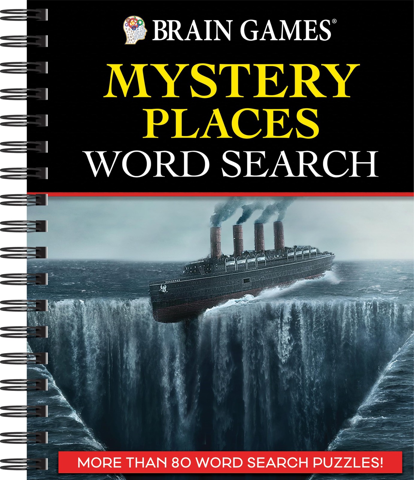 Brain Games – Mystery Places Word Search: More than 80 Word Search Puzzles!