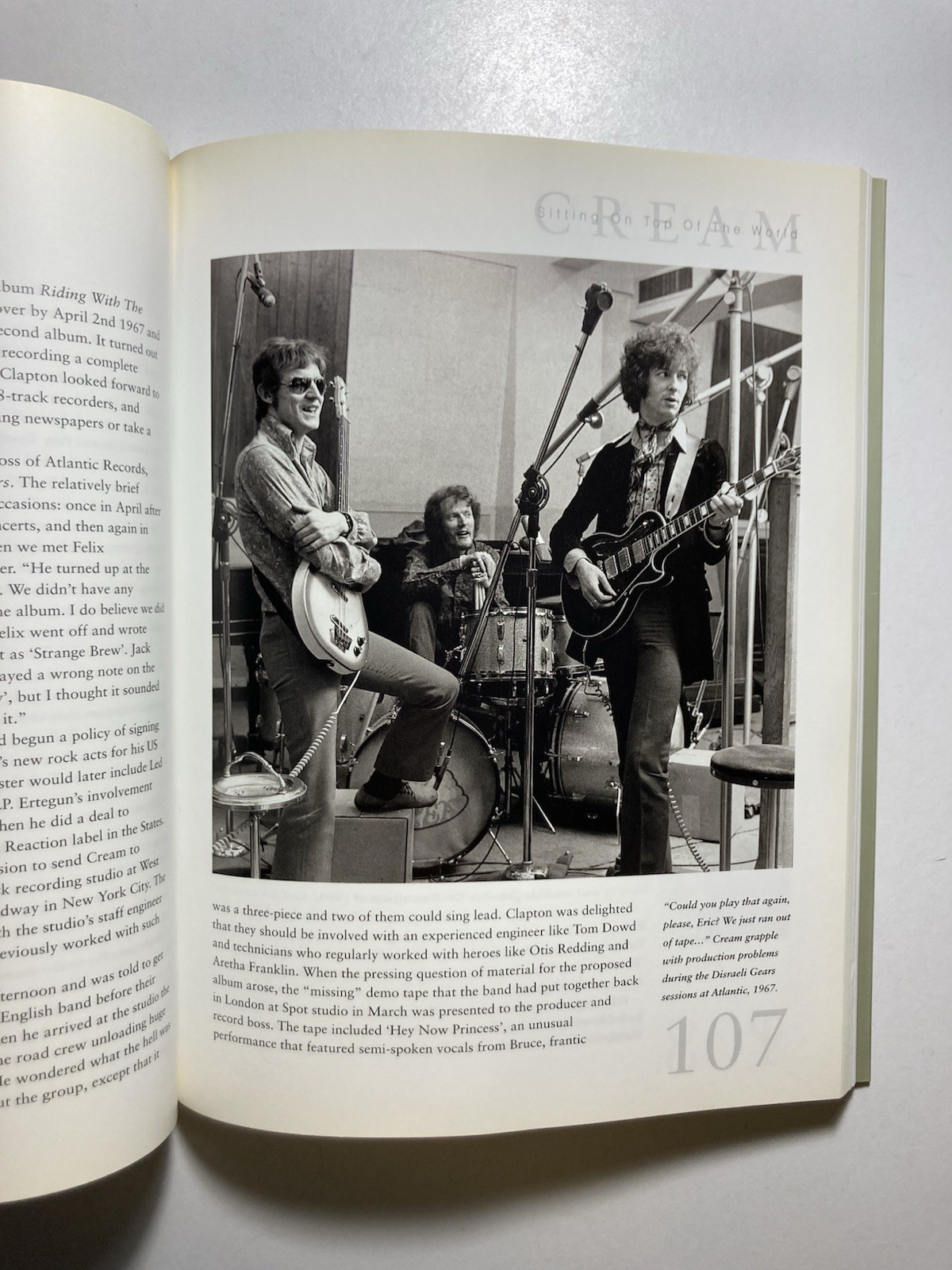 “CREAM: The Legendary Sixties Supergroup” CHRIS WELCH 2000 Paperback 1st Edition