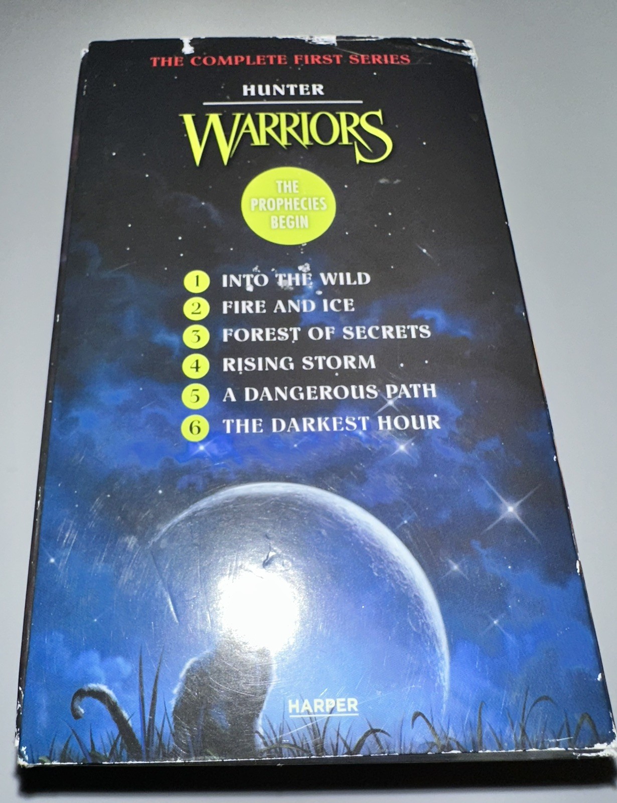 Warriors: The Prophecies Begin by Erin Hunter – First Series Books 1-6 Paperback