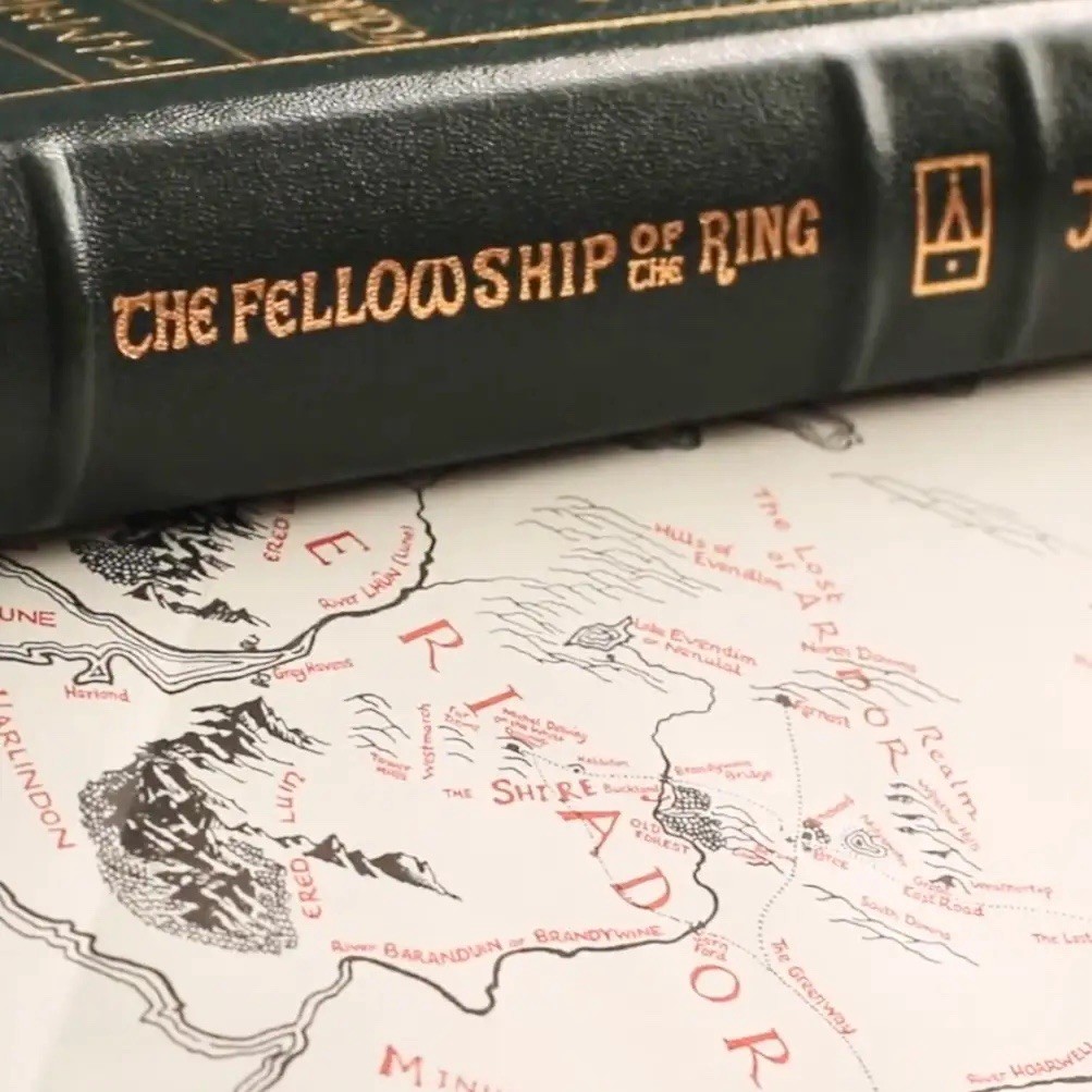 Easton Press Tolkien The Hobbit & Lord of the Rings 5-Vol Hardcover Illustrated