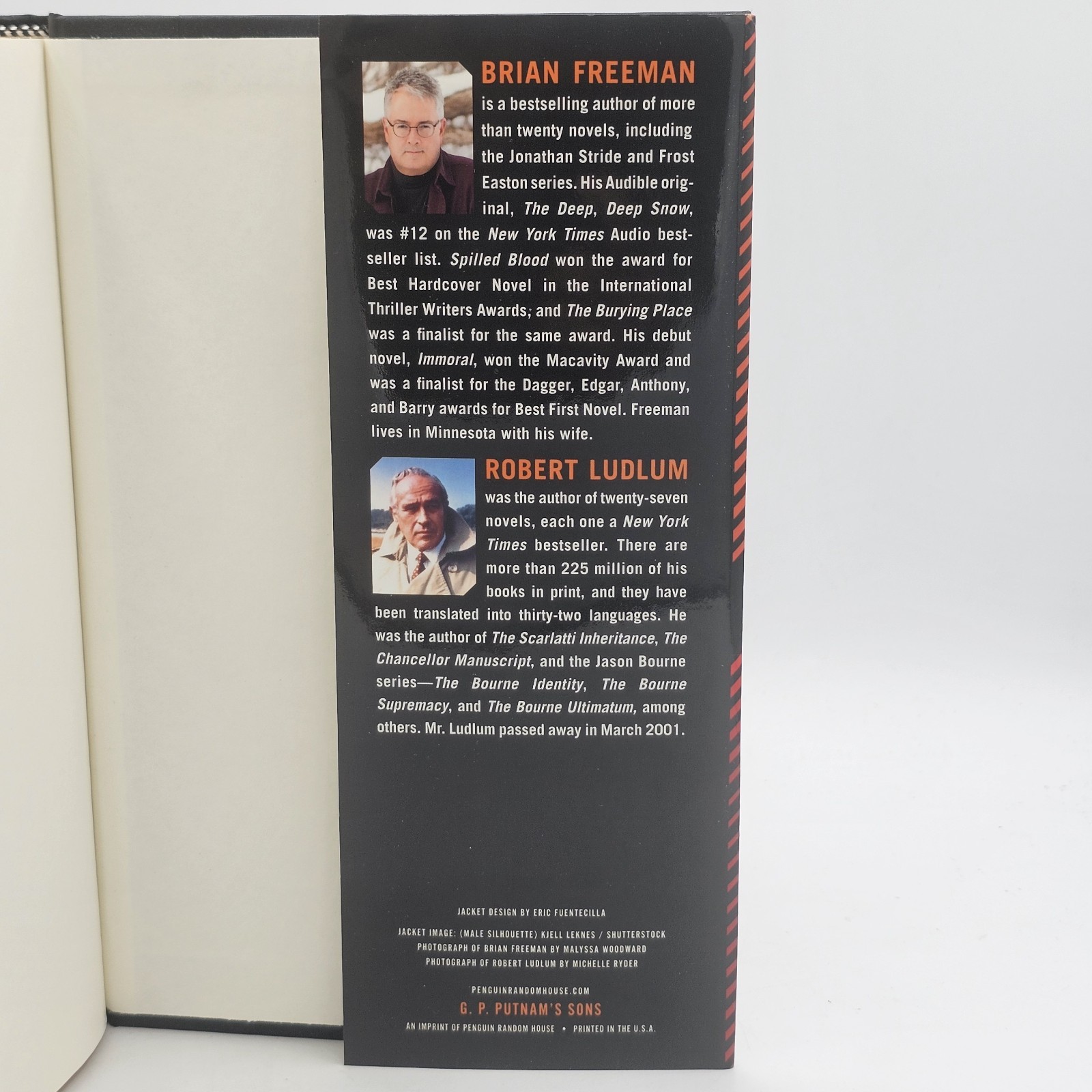 The Bourne Evolution Brian Freeman 2020 First Edition HC w/DJ Jason Bourne