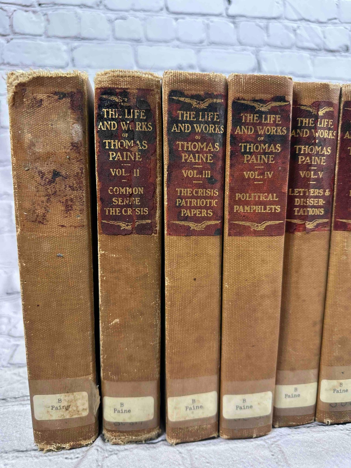 The Life and Works of Thomas Paine (Patriots Edition) [1925]
