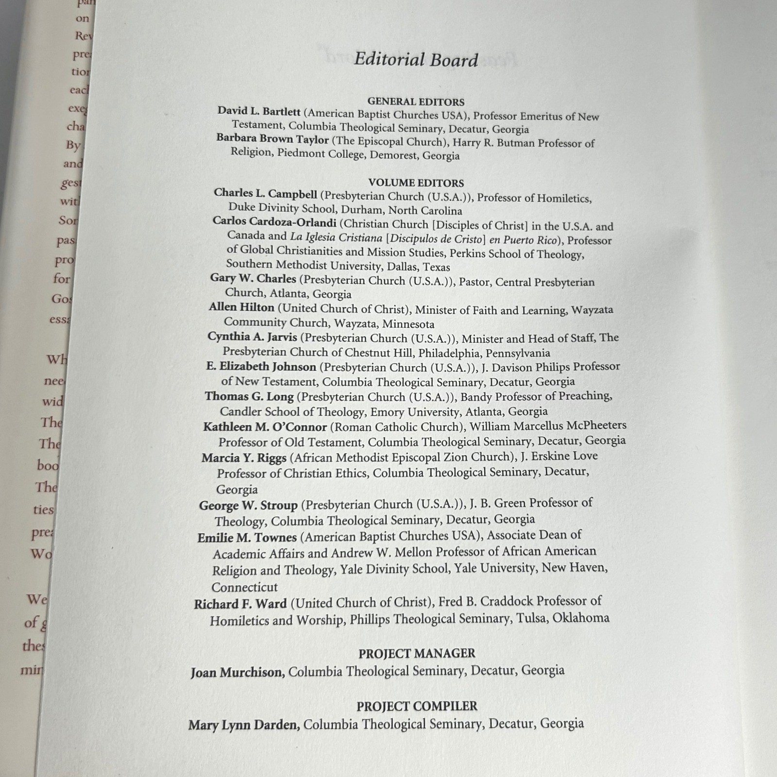 Feasting on the Word Year C Vol 1 Advent–Transfiguration Preaching Resource