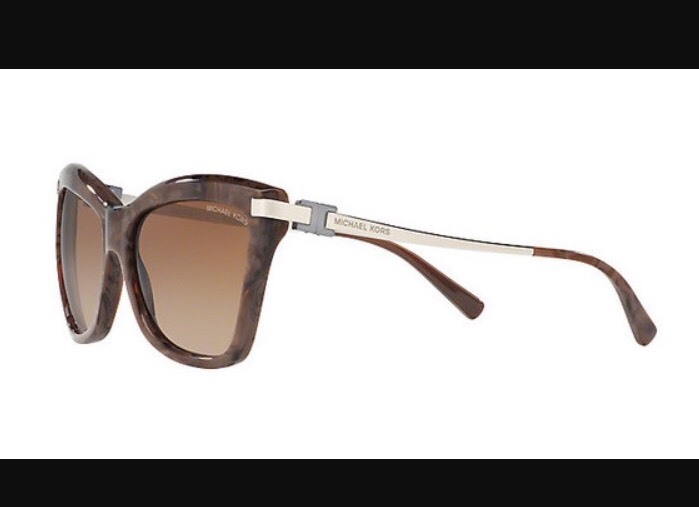 NEW MICHAEL KORS MK 2027 AUDRINA III SUNGLASSES PEARL Brown 56 318513 $209