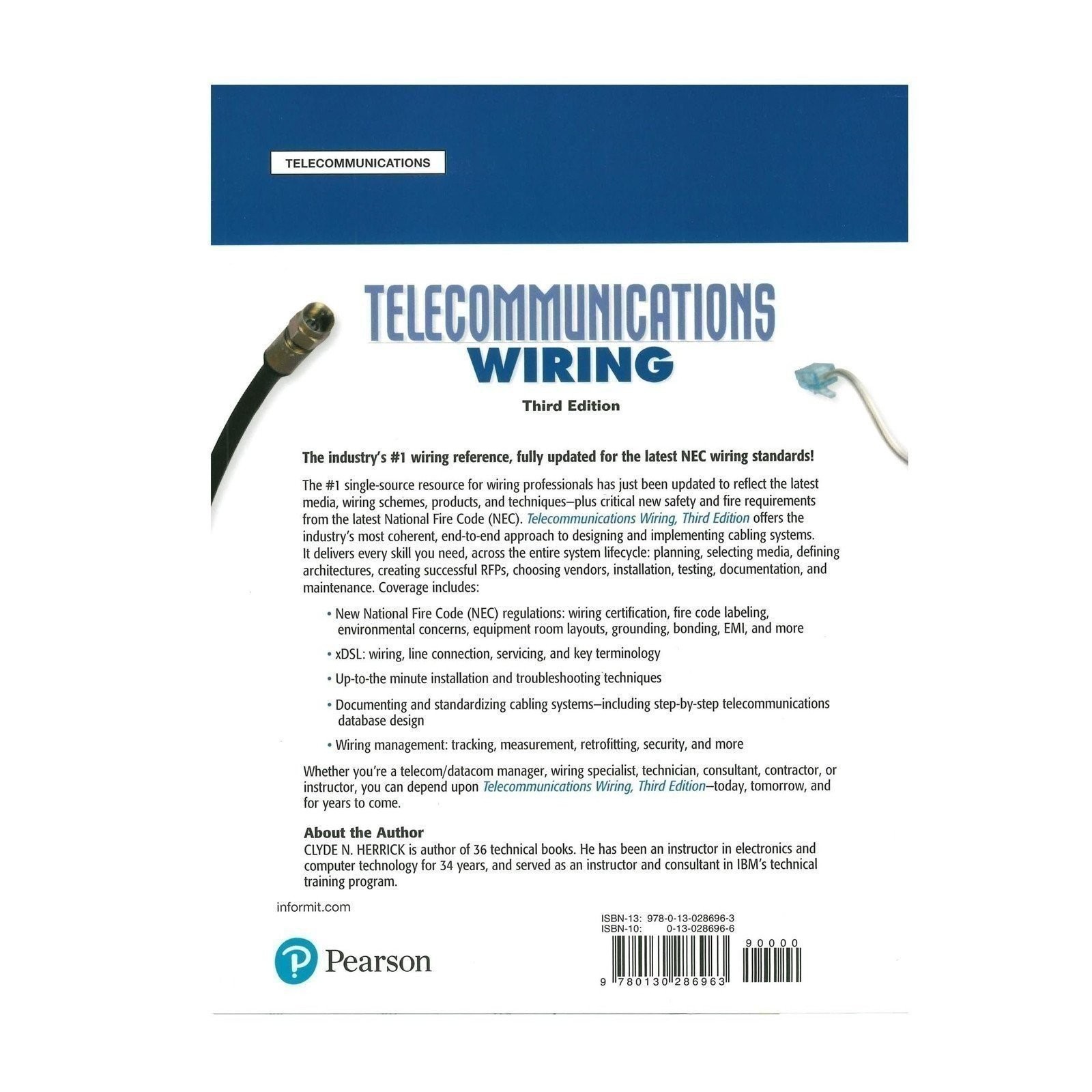 Highlighted and Tabbed – Telecommunications Wiring, 3rd Edition
