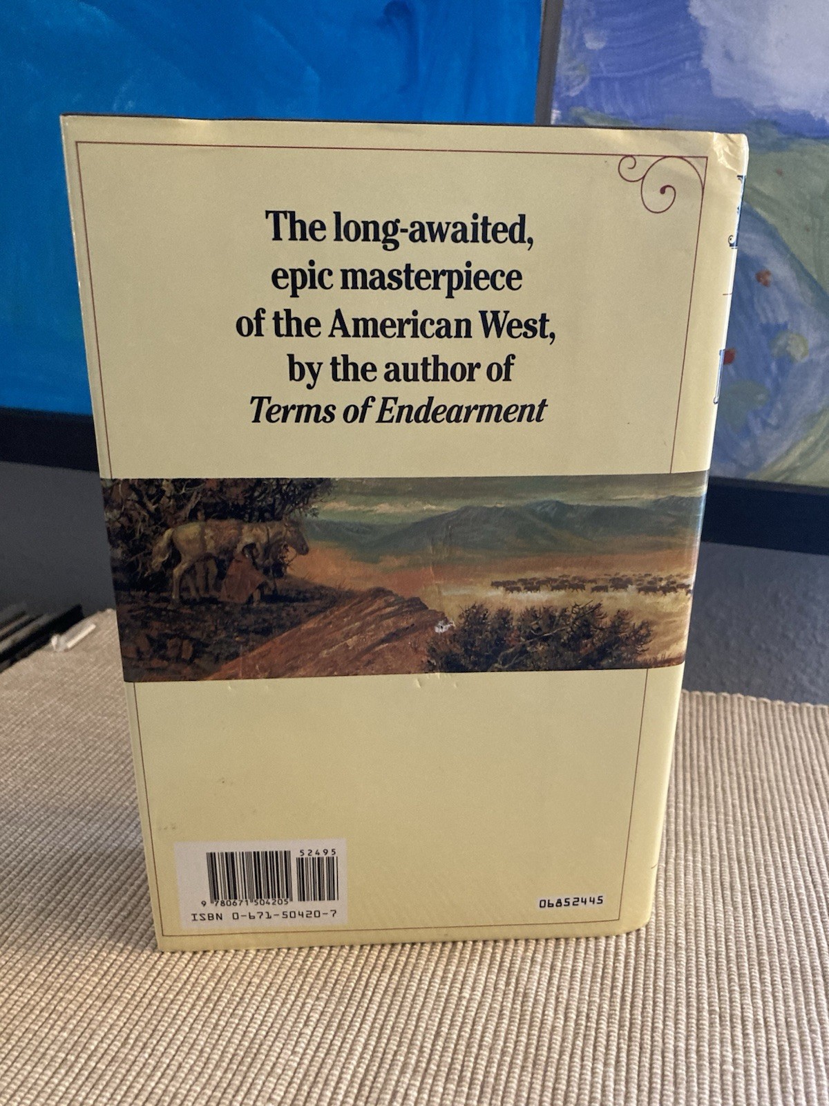 Lonesome Dove by Larry McMurtry – 1985 Hardcover! – 1st Edition/Later Print!