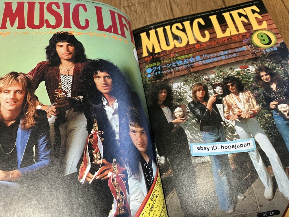 MUSIC LIFE Queen Special Feature book 2013 Freddie Mercury Brian May Roger