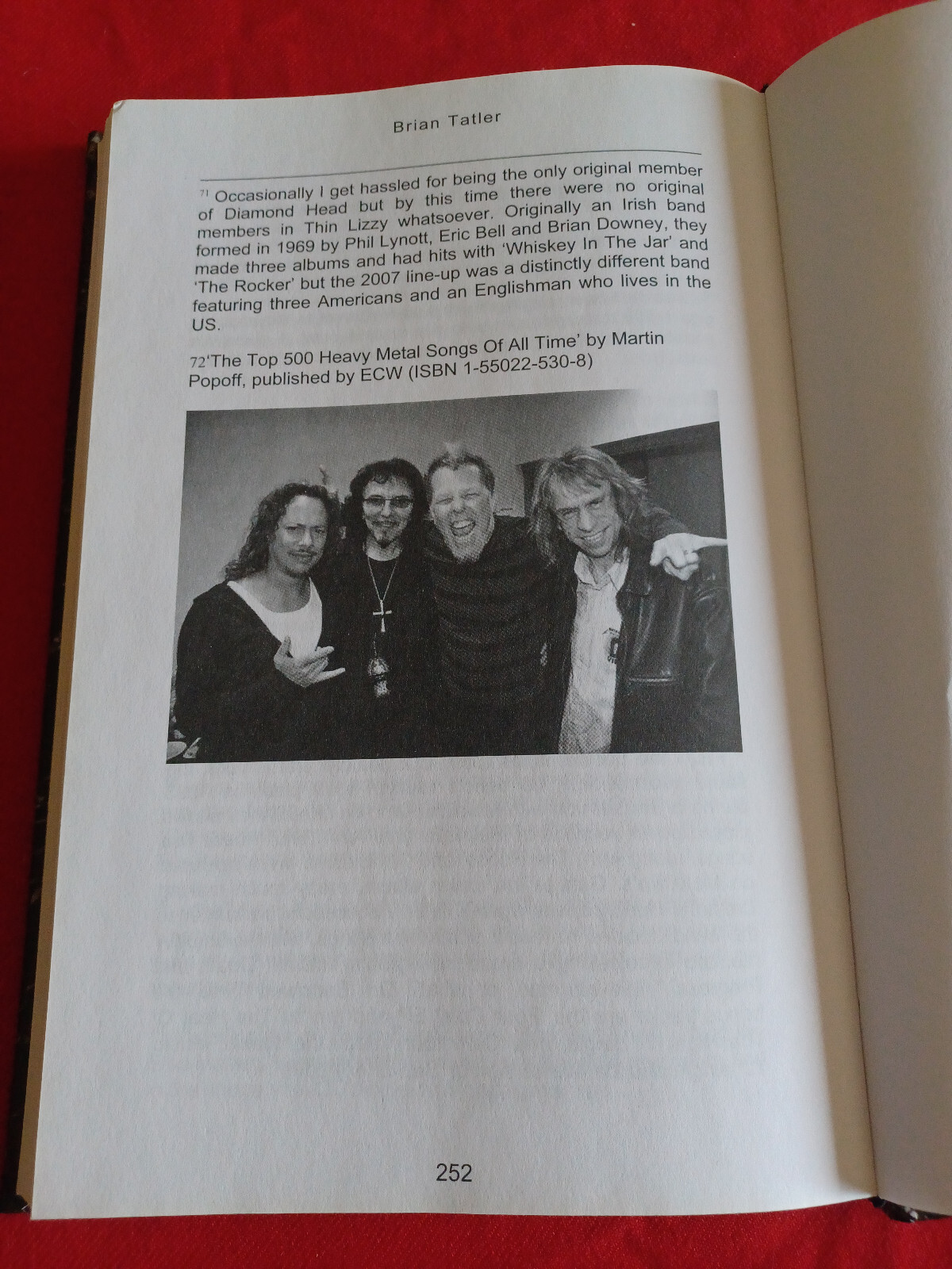 Brian Tatler (Diamond Head) – Am I Evil? – First Edition Book (252 Pages)