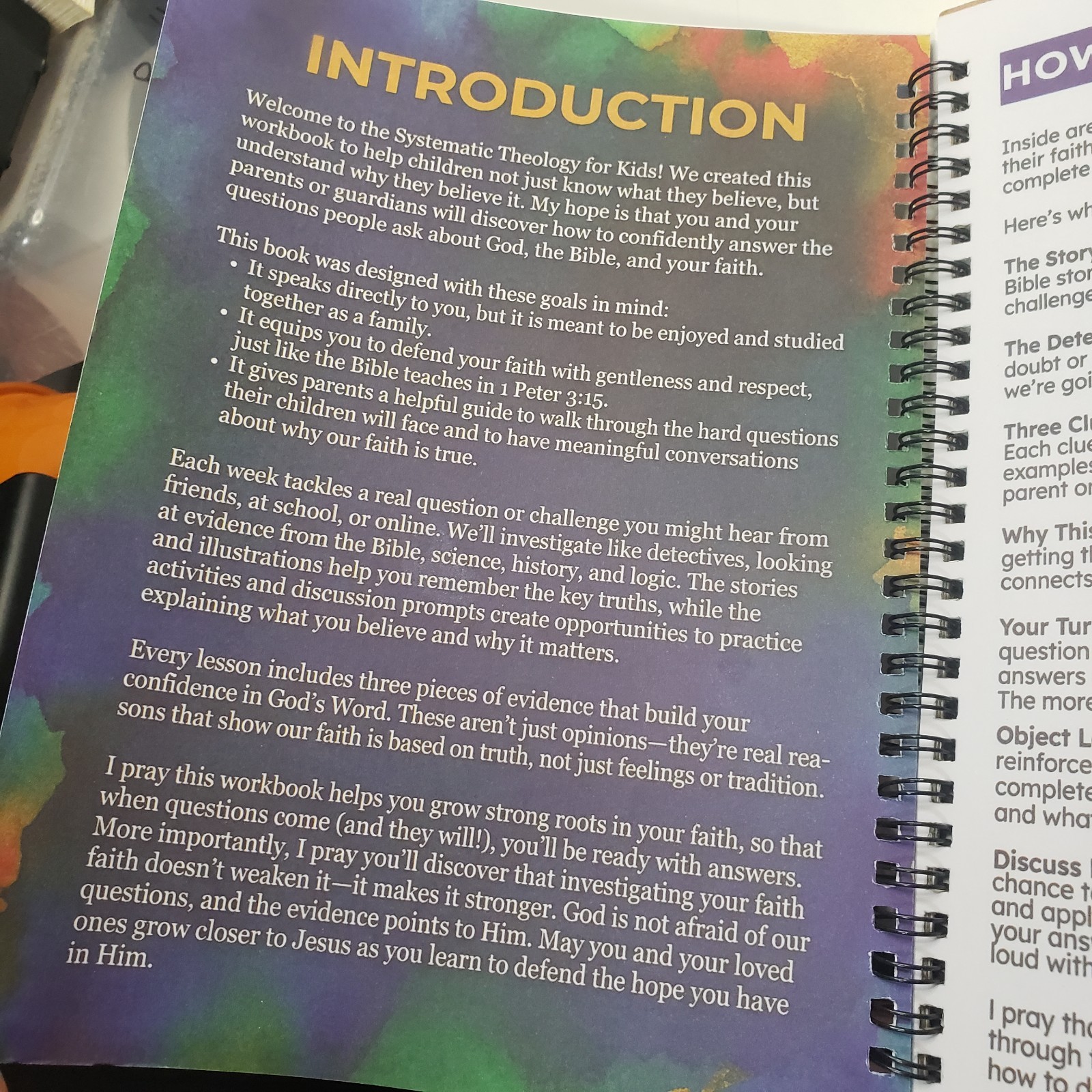 Systematic Theology for Kids: 52-Week Workbook