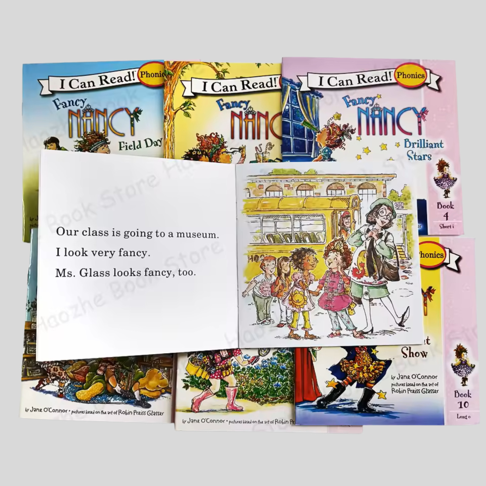 Fancy Nancy Phonics Set Lot of 12 | I Can Read Level 1 Books