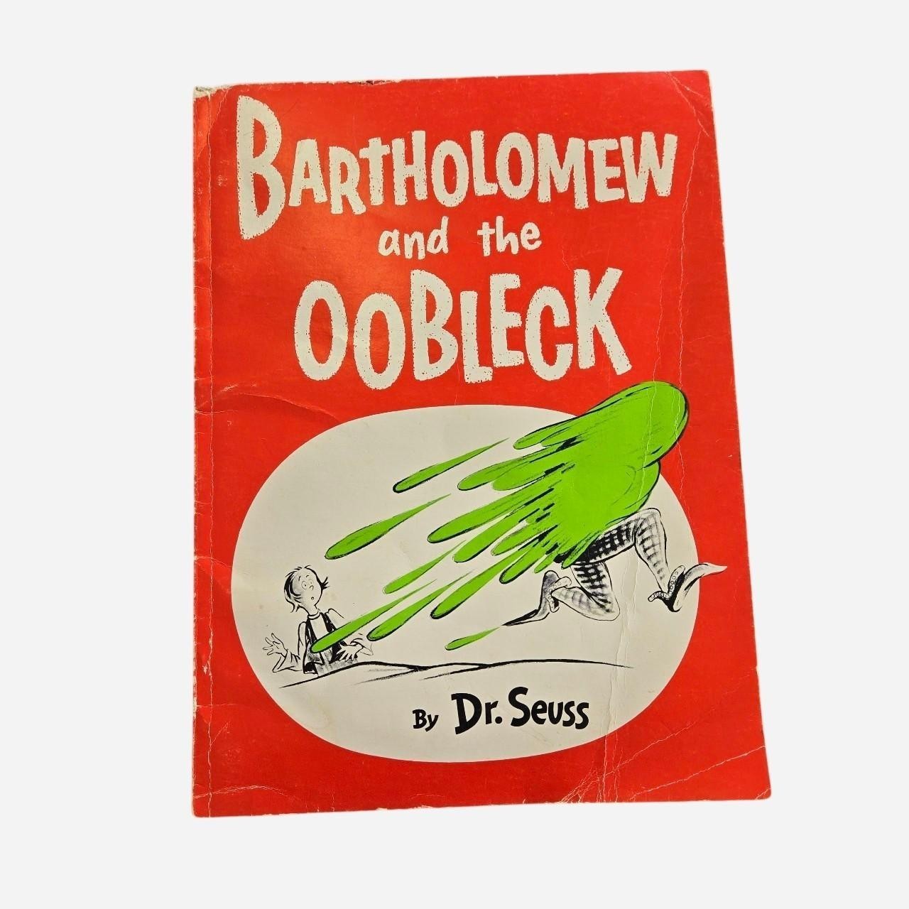 Vintage 1970’s Dr. Suess Bartholomew and the Oobleck paperback children’s book
