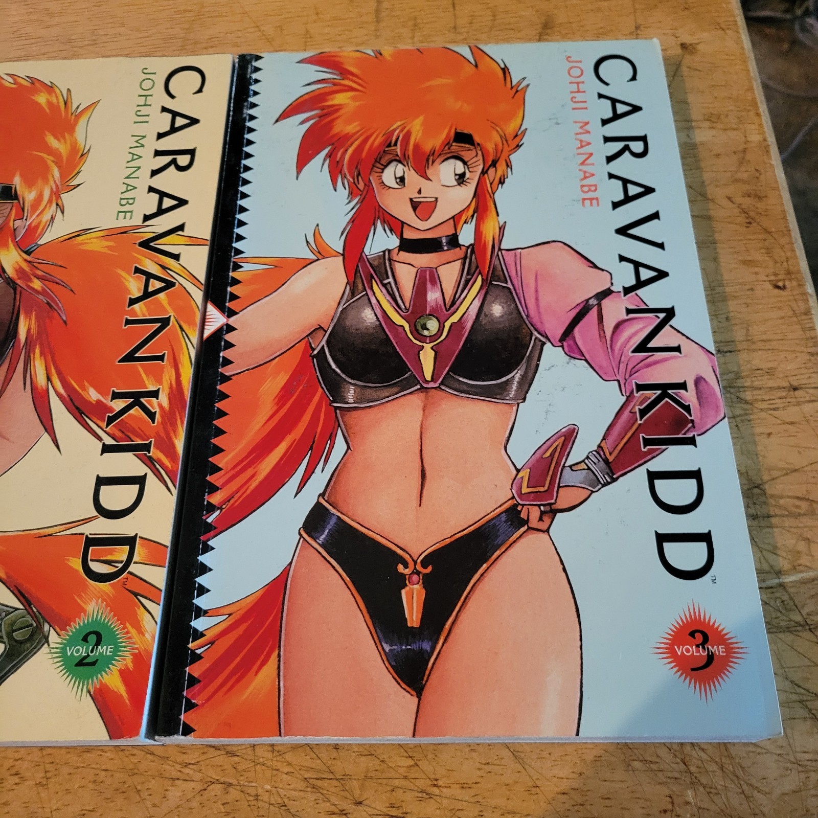 Caravan Kidd Volume 2 & 3 Johji Manabe English Manga Dark Horse Comics Rare OOP