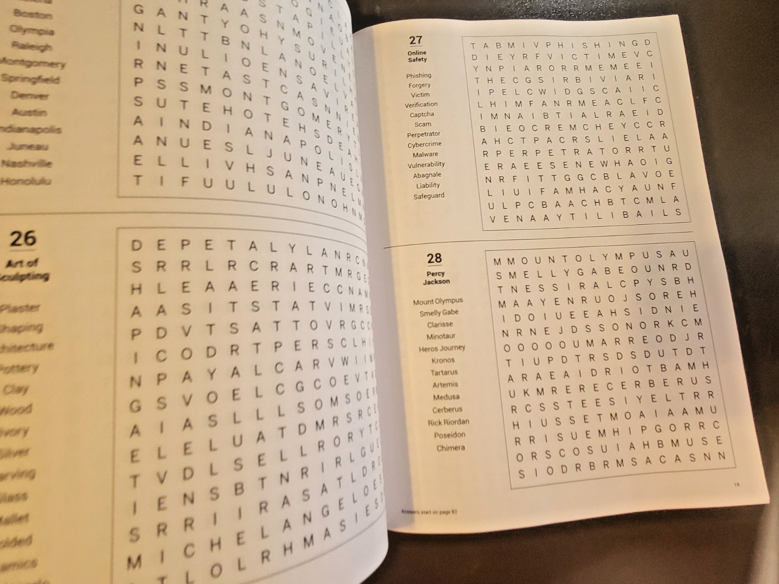 Word Search-Games To Challenge & Soothe – LA Times Special Edition – 162 Puzzles