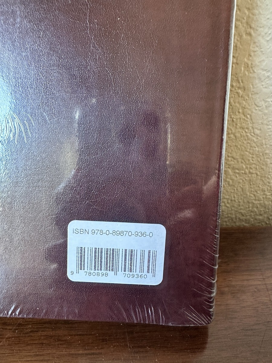 Ignatius Bible Revised Standard Version Burgundy Leather second catholic edition