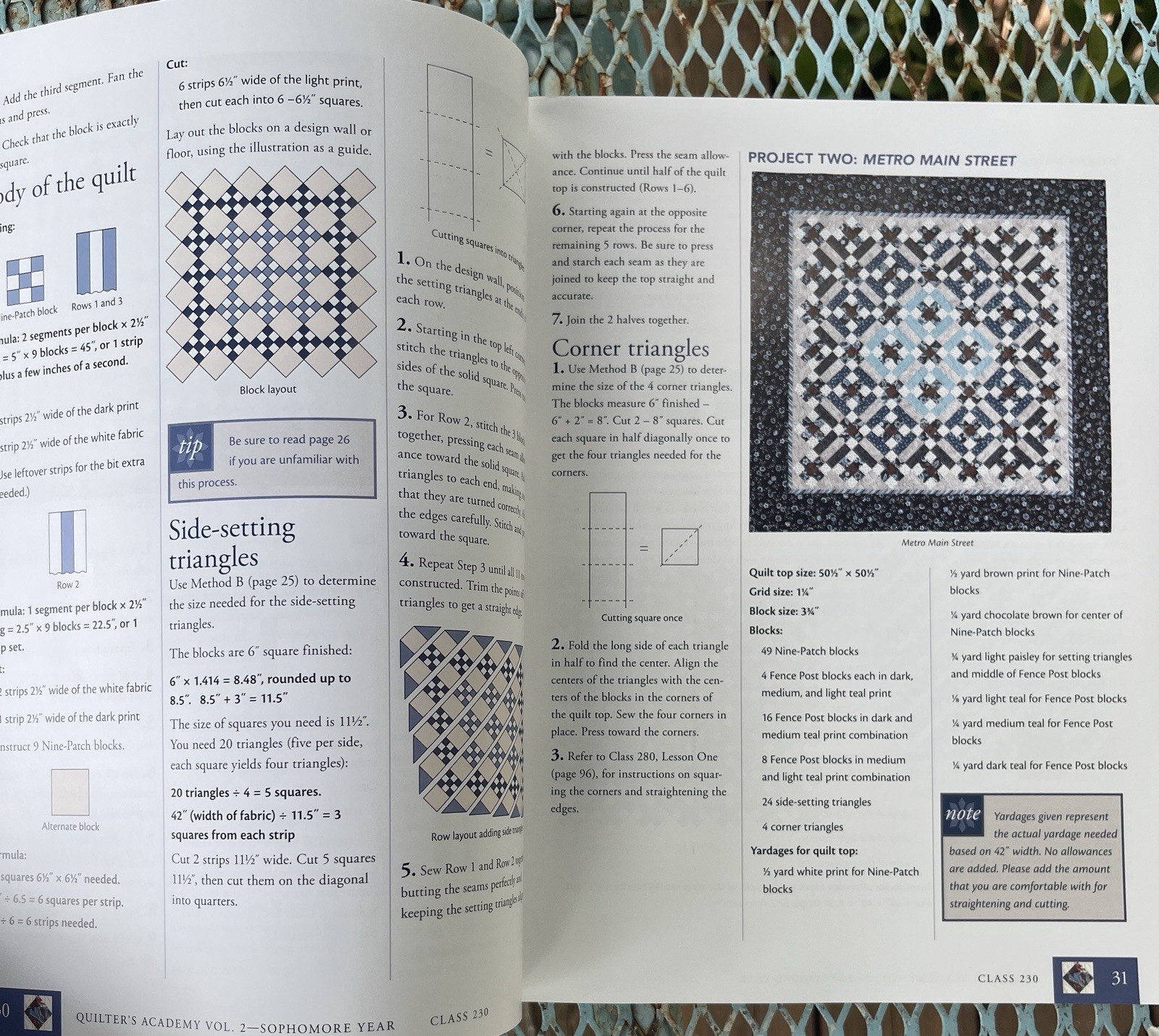 Quilter’s Academy Vol 1 2 3 Hargrave Quiltmaking Quilting Quilt Teach