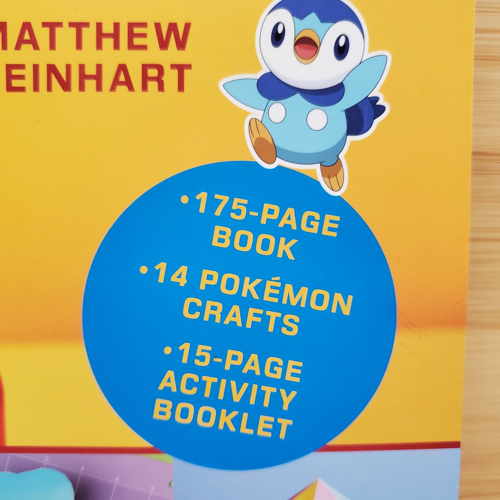 Amazing Pokemon Paper Crafts Matthew Reinhart 2024 Activity Book 14 DIY Projects