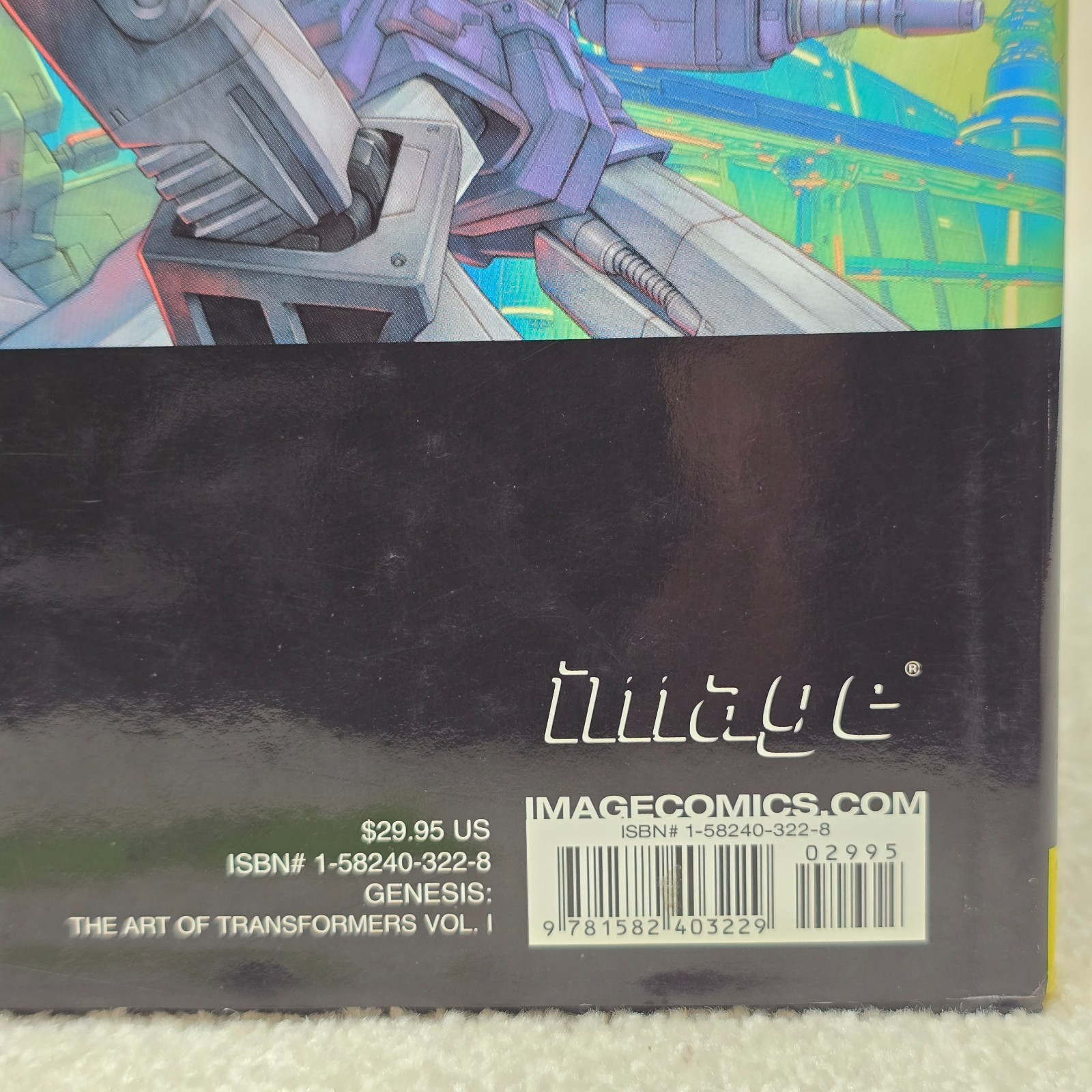 Genesis: The Art Of Transformers Hardcover Image Comics 2003 OOP