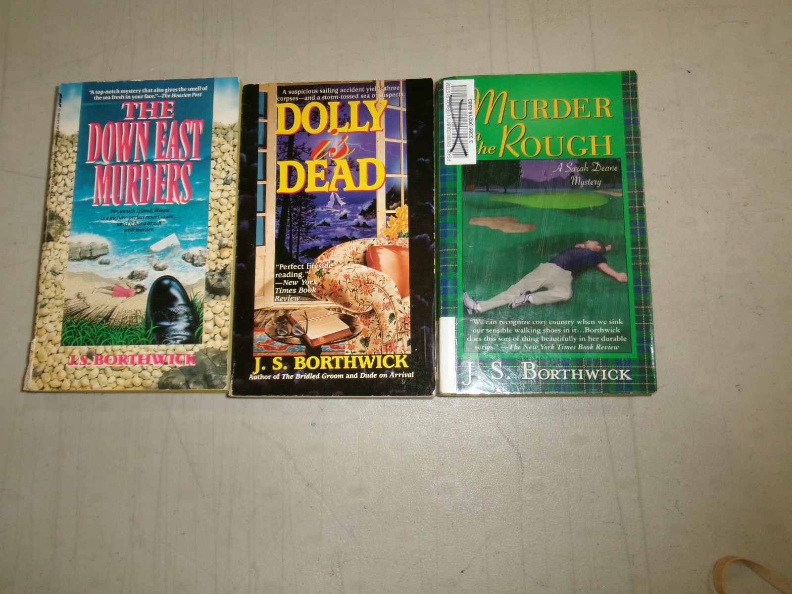 Sarah Deane Series by J.S. Borthwick (3 From Series-Titles Below) Lot 7317