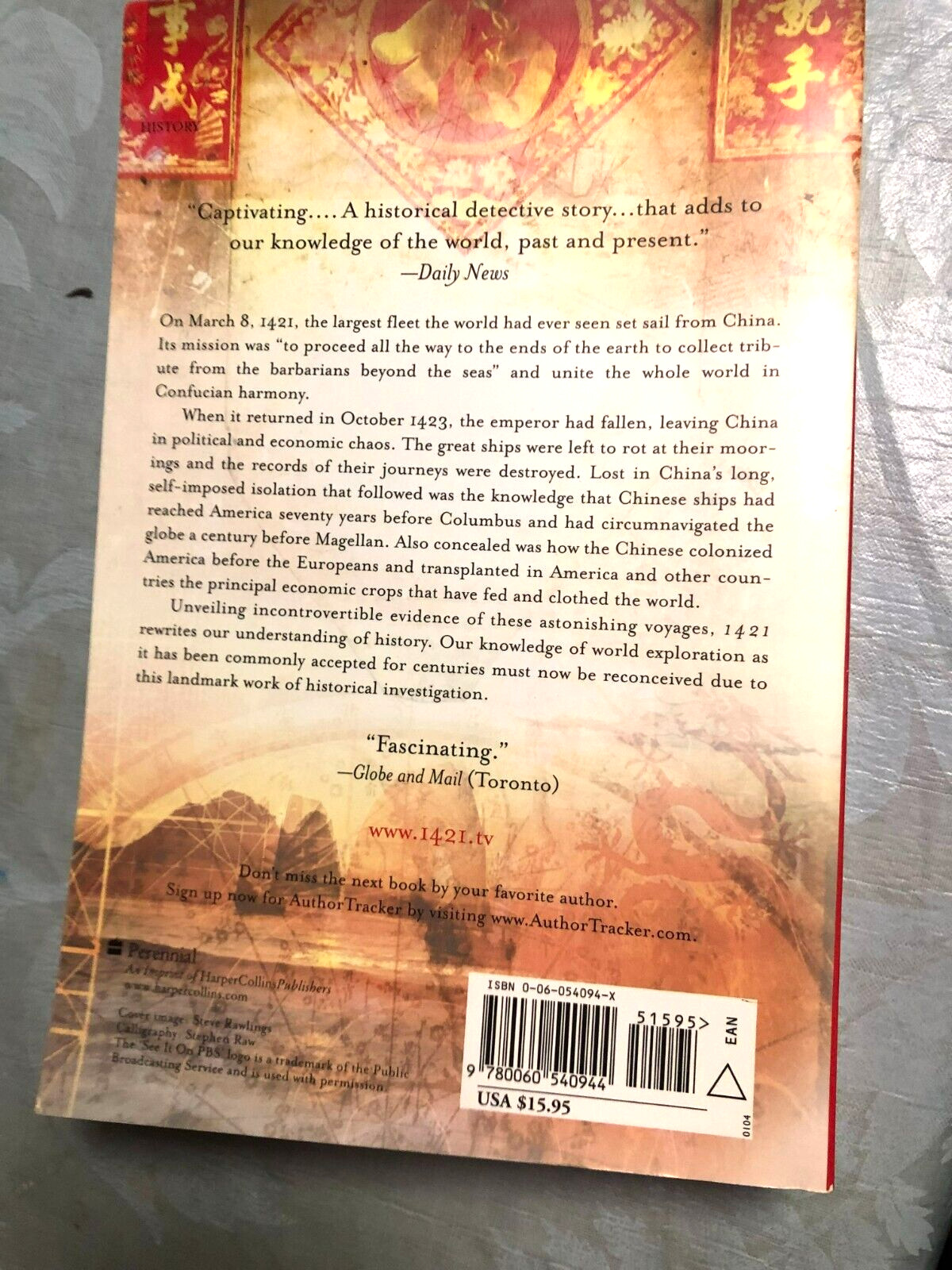 RARE! 1421 : The Year China Discovered America by Gavin Menzies GREAT SOFTCOVER