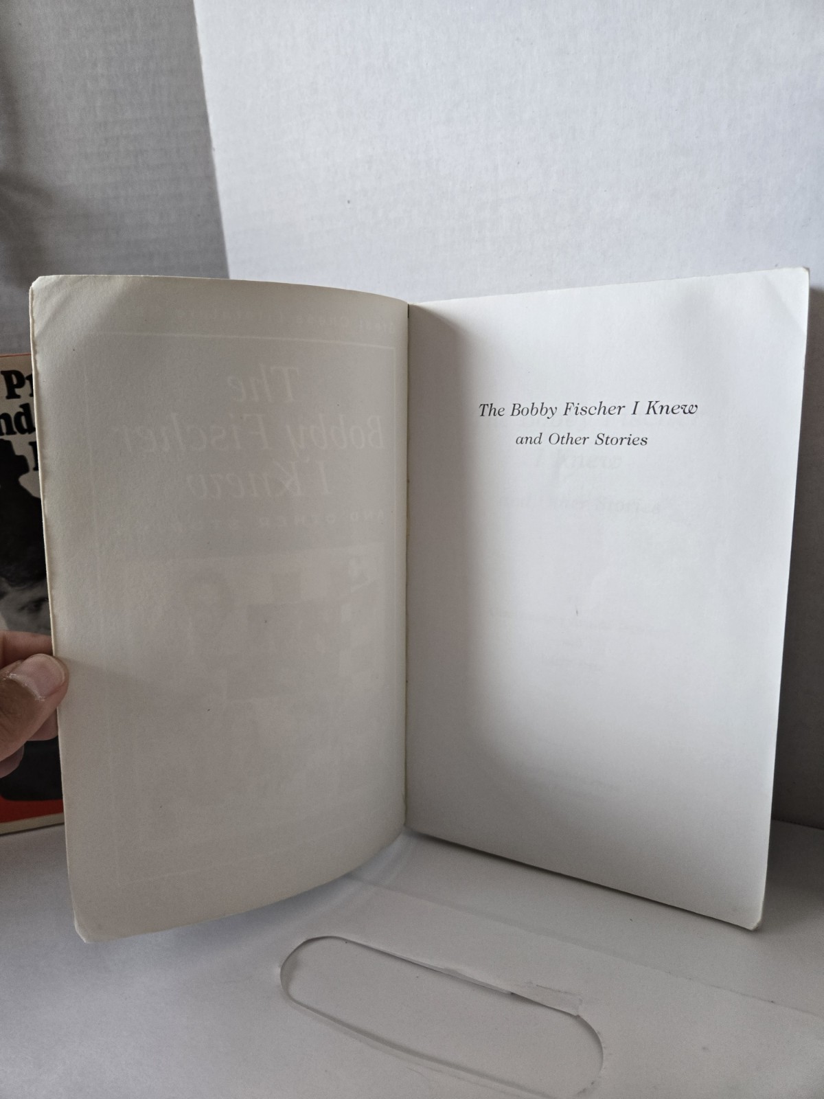Lot 5 Bobby Fischer Chess Books, Second Piatgorsky Cup, Profile of Prodigy