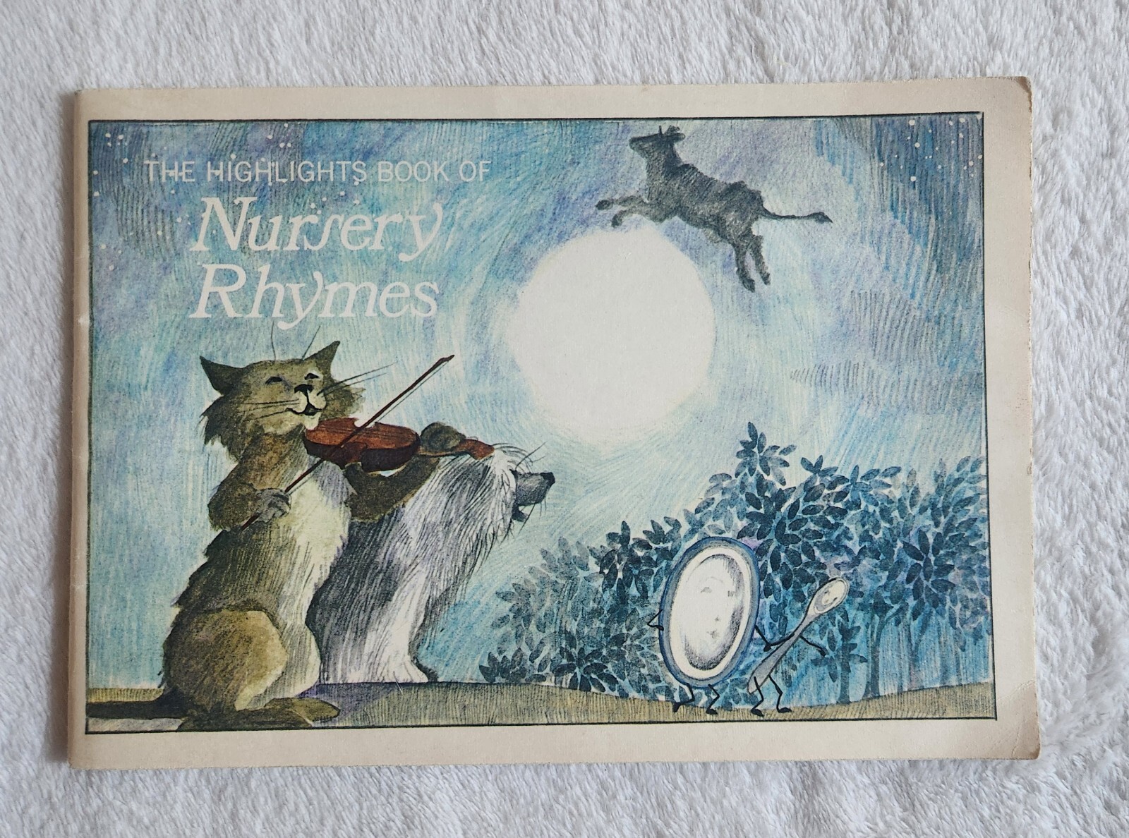 The Highlights Book Of Nursery Rhymes 1974 Paperback Illustrated By Anthony Rao