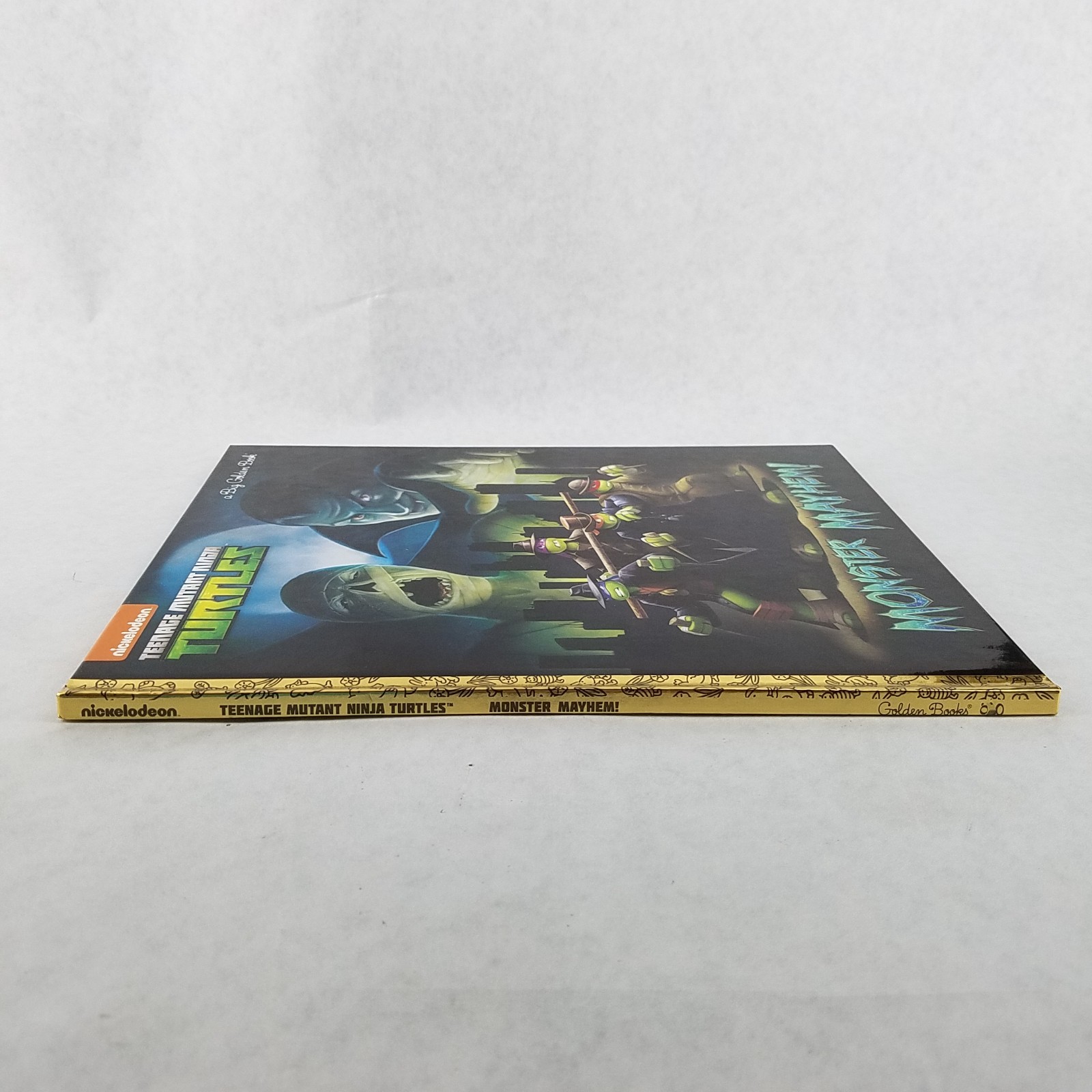 Monster Mayhem! (Teenage Mutant Ninja Turtles) by David Lewman – LIKE NEW!