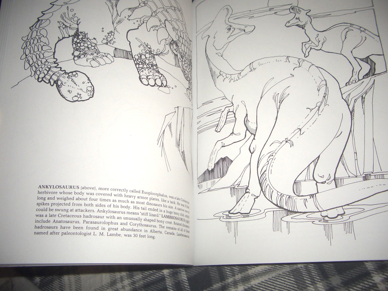 Dinosaurs + Prehistoric Creatures Gigantic Coloring & Learning Book-by DOVER