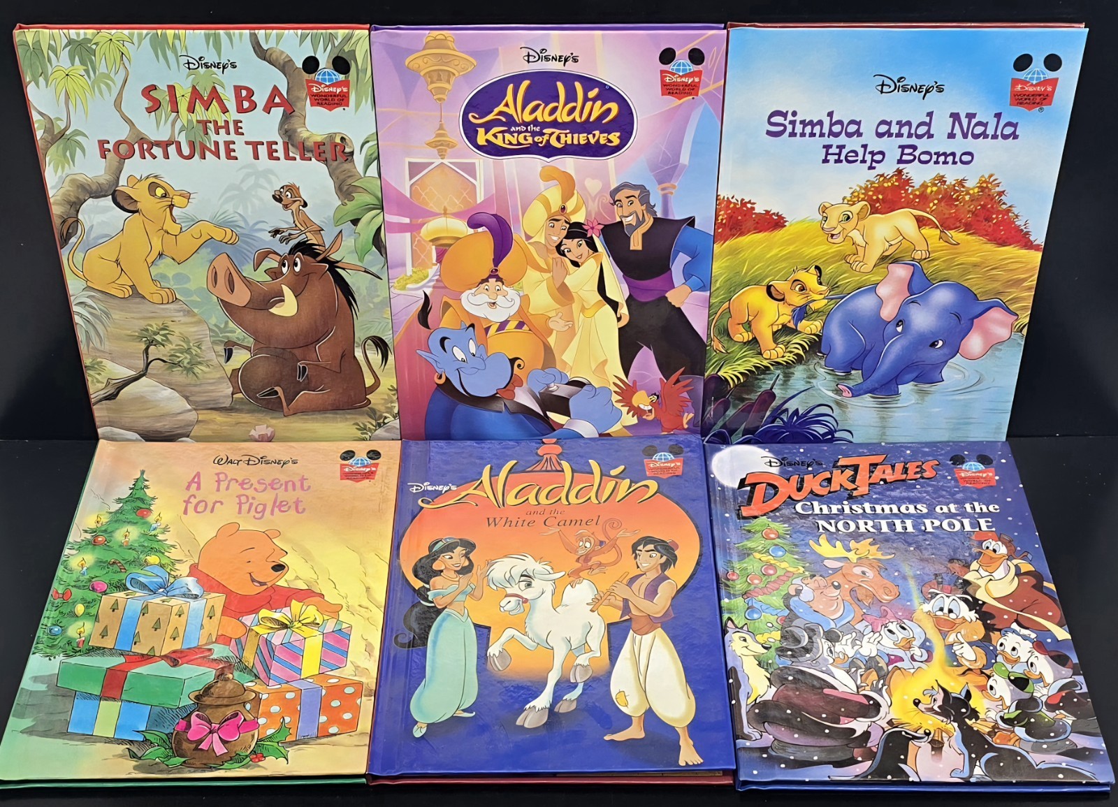 Walt Disney’s Wonderful World Of Reading Lot Of 21 Hardcover Books Vintage