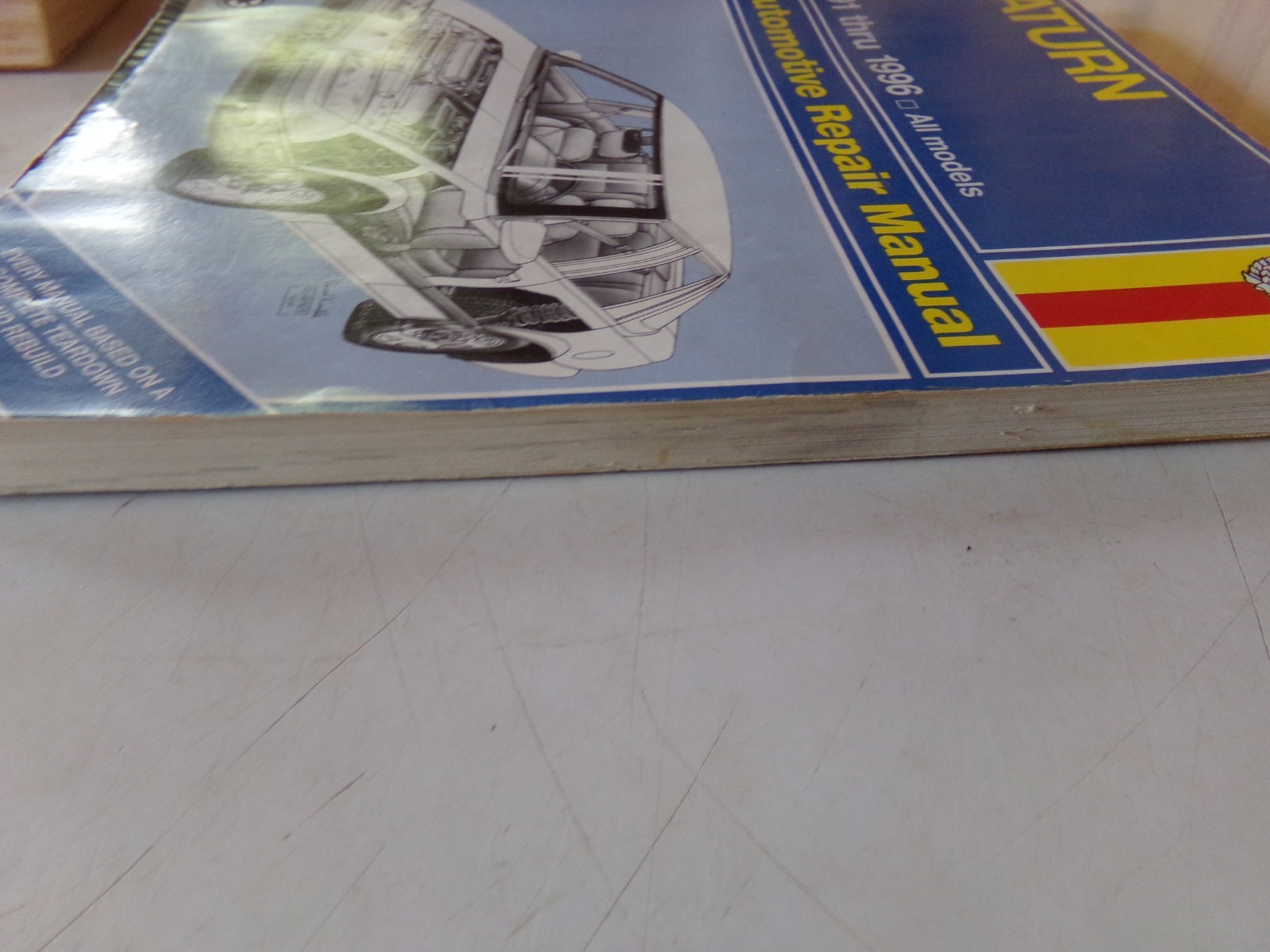 Saturn 1991-1996 Automotive Repair Manual Haynes 87010 [VG]