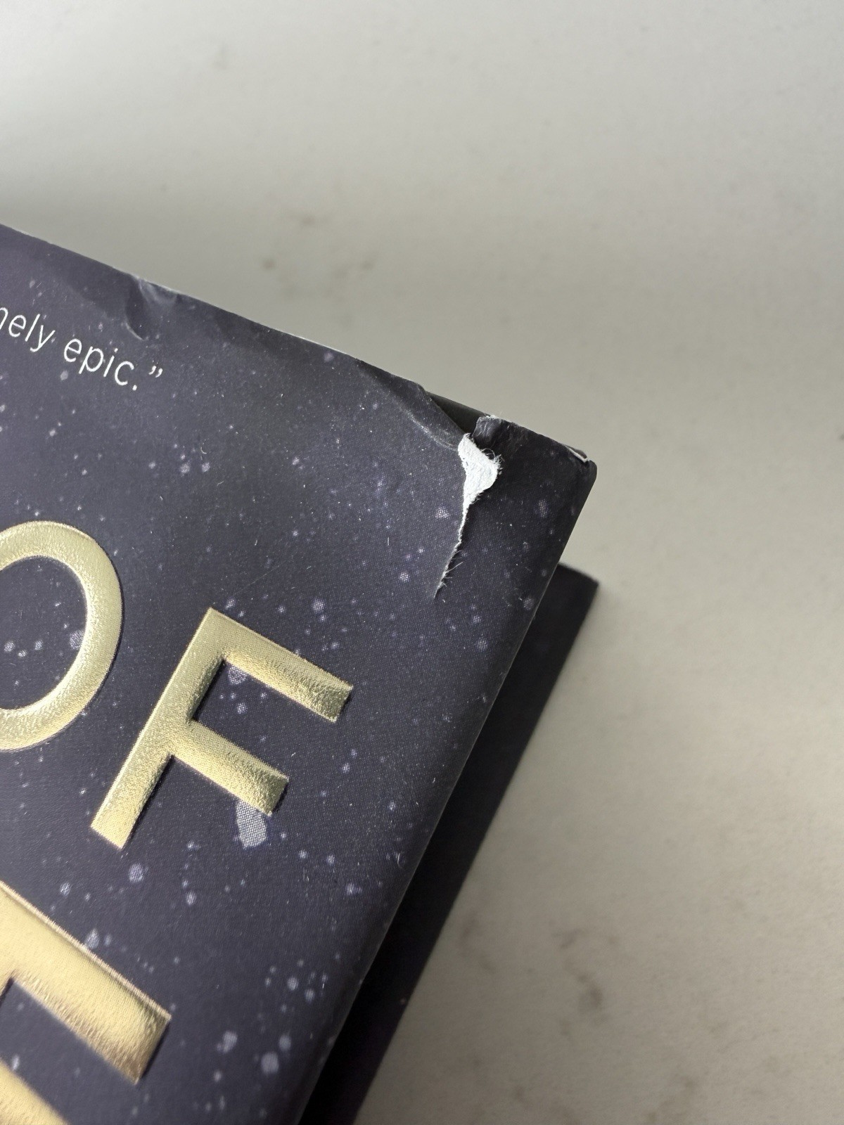 Empire of Silence – Christopher Ruocchio – Deluxe Hardcover w/ Dust Jacket -GOOD