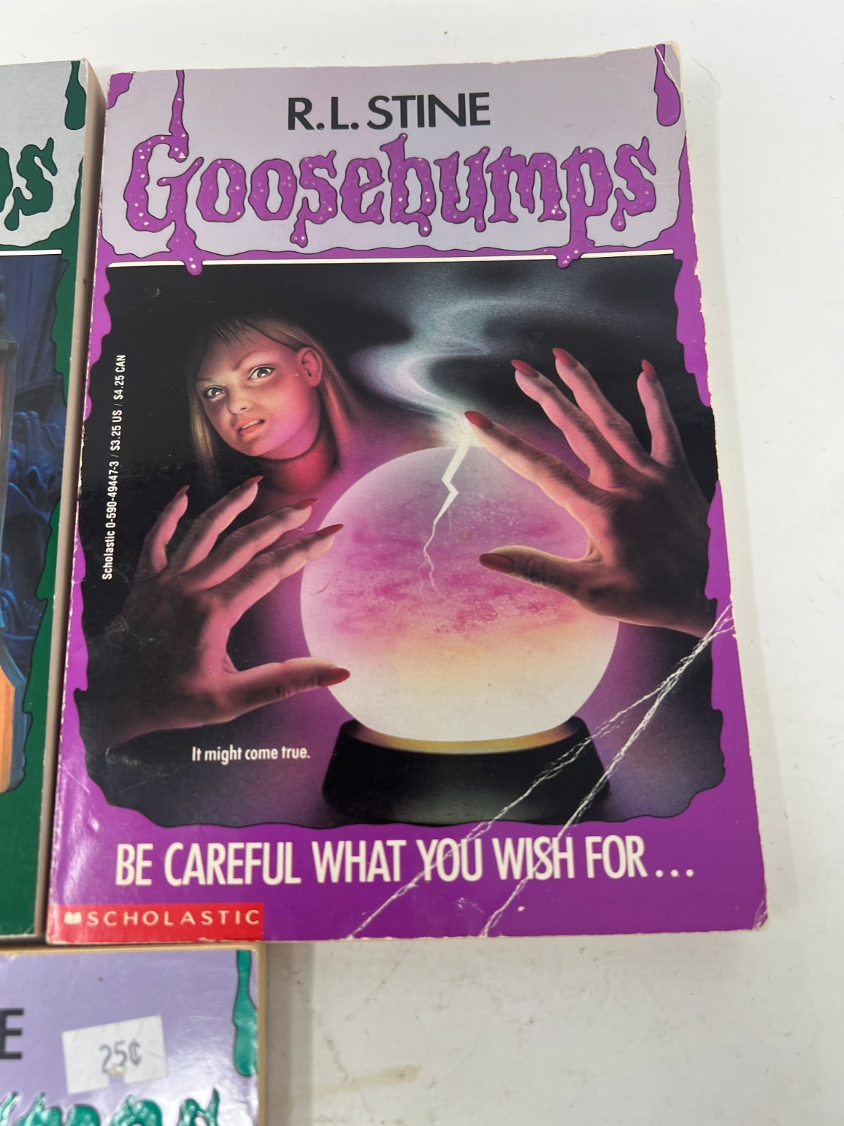 Vintage Goosebumps Books Lot of 5 Paperback R. L. Stine 1st Editions/Printings!