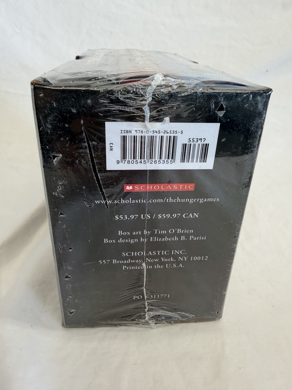 Suzanne Collins Hunger Games Trilogy Box Set Sealed Paperback Scholastic