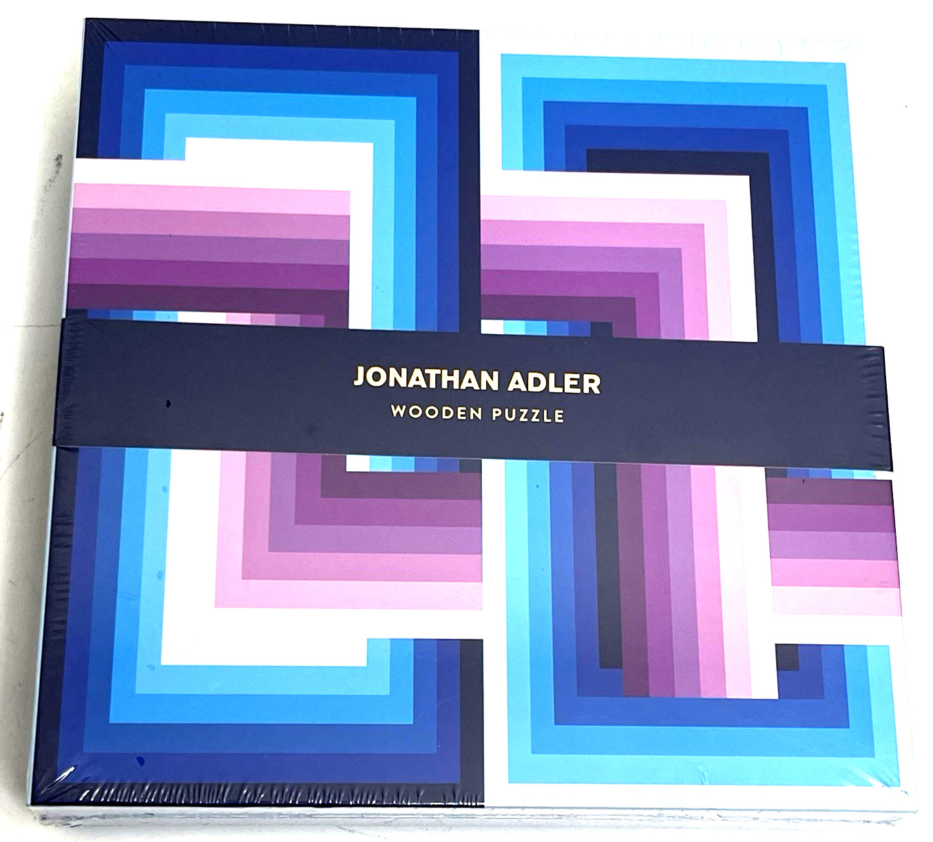 Jonathan Adler Infinity Wooden Puzzle by Galison Dimension 8.25 x 8.25″ 22 pcs