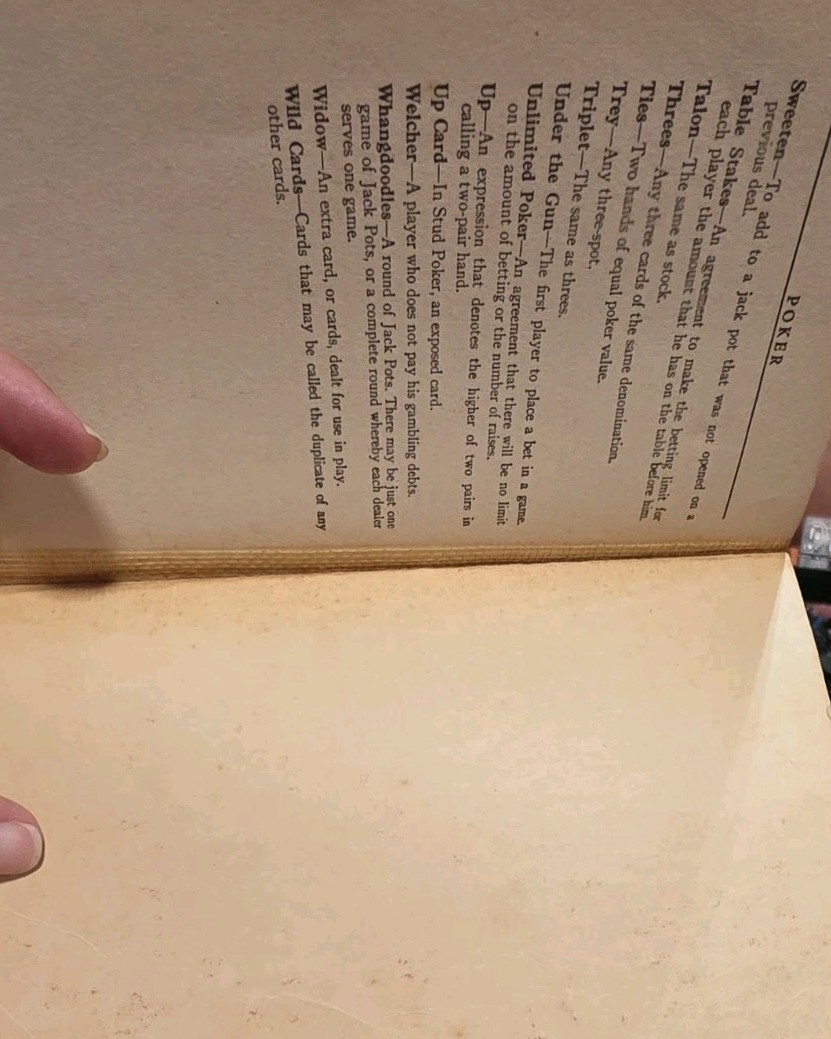 1941 Poker the Nation’s most fascinating card game official rules and suggestion