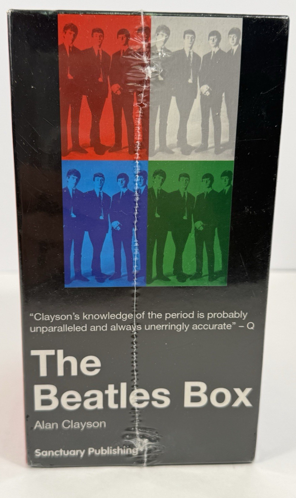 The Beatles Box by Alan Clayson Books 2003 Hardcover 4-Pack New Wrap Sanctuary