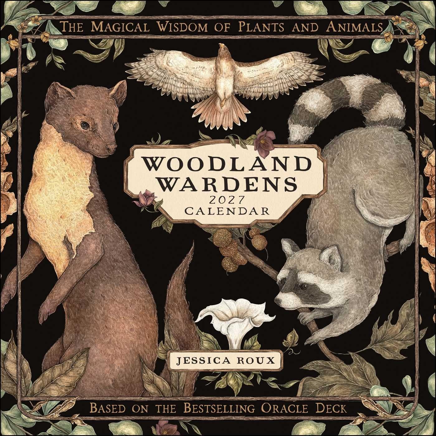 Jessica Roux Woodland Wardens 2027 Wall Calenda (Paperback) (PRESALE 08/11/2026)