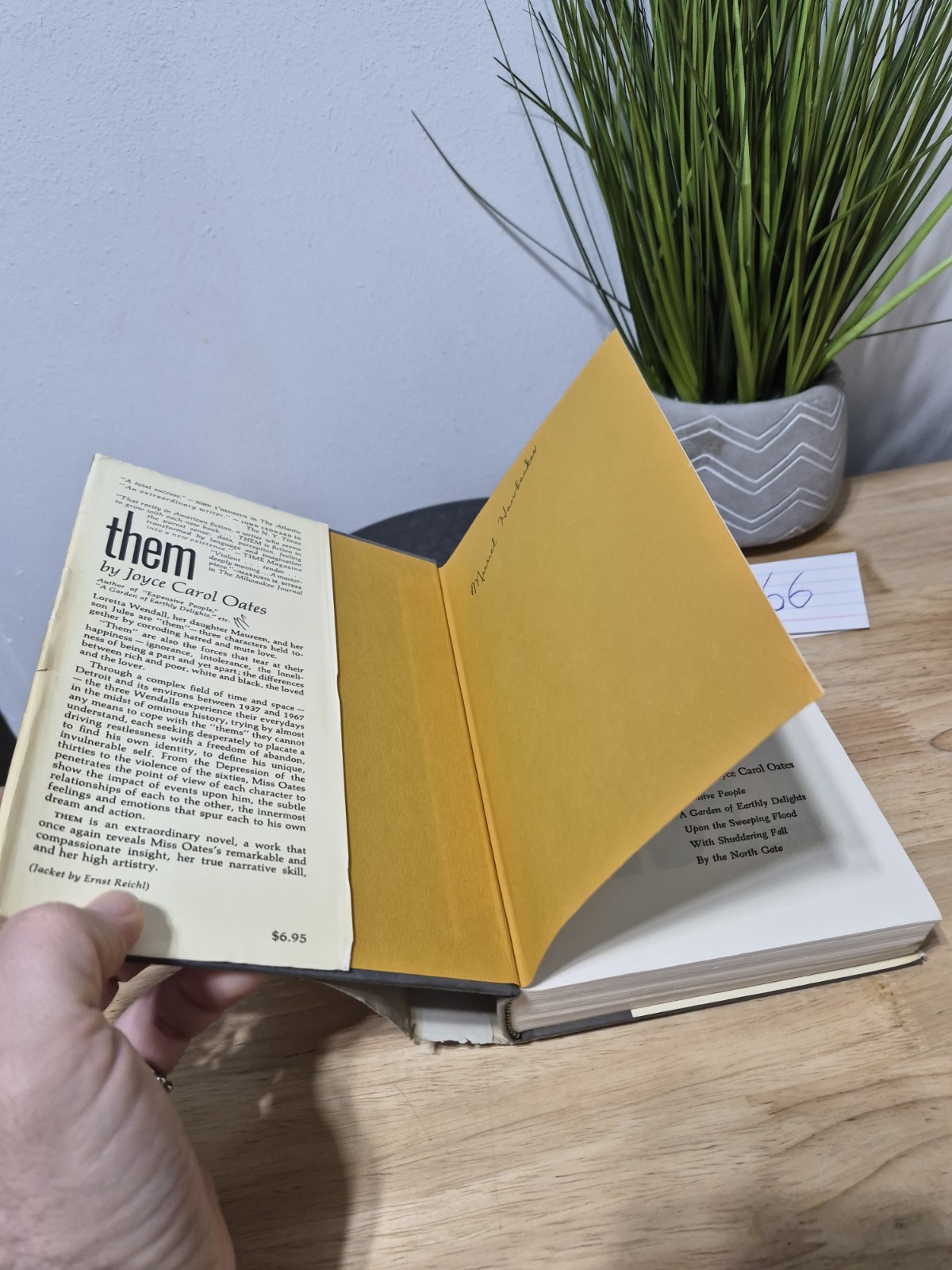 Them by Joyce Carol Oates 1969 Hardcover Dust Jacket