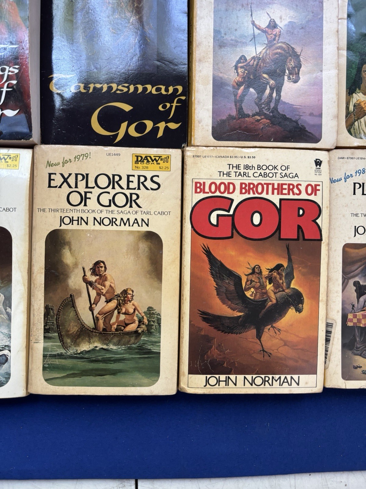 John Norman GOR Lot Of 21 – Nomads, Assassins, Beasts, Slave Girl & MORE!!
