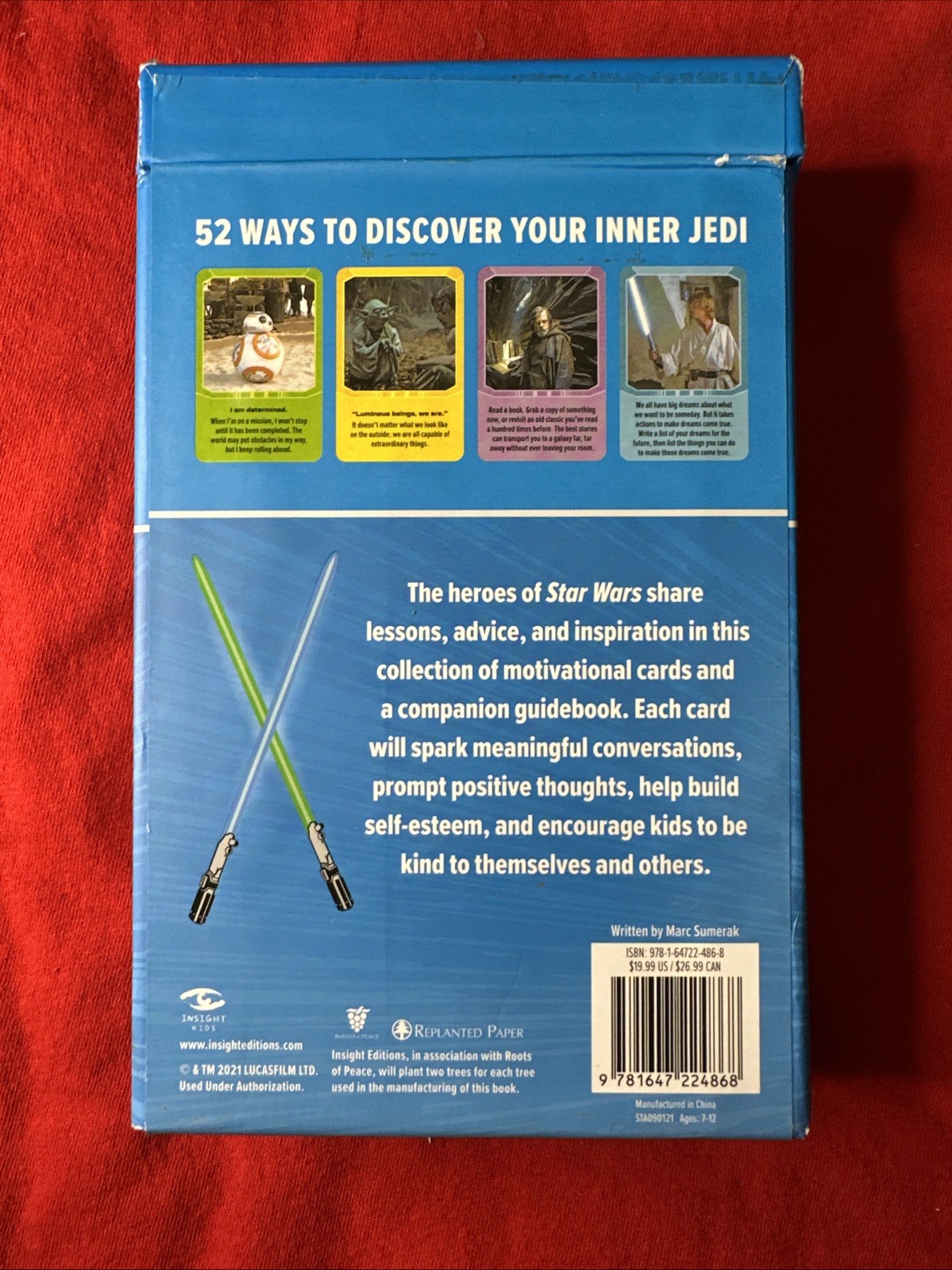 Star Wars Affirmation Cards by Marc Sumerak (2021, Cards,Flash Cards /…