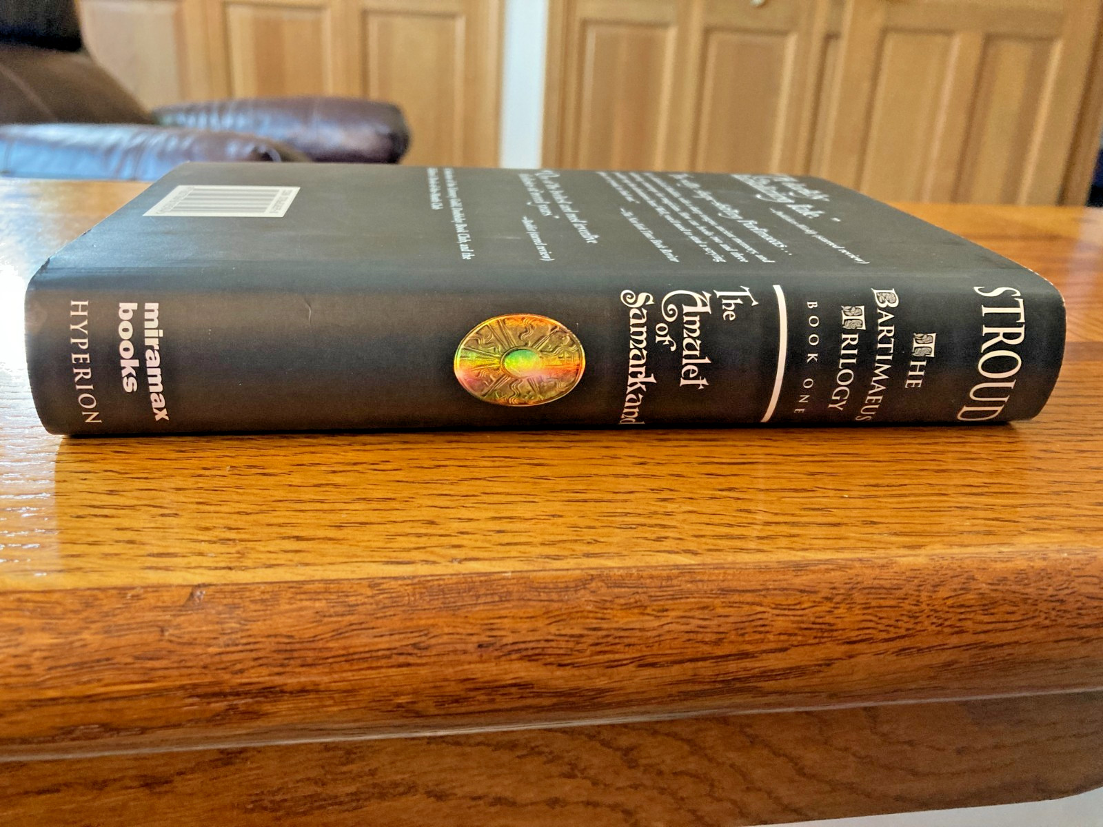 Jonathan Stroud – The Bartimarus Trilogy Book One – First Edtion – Hardback