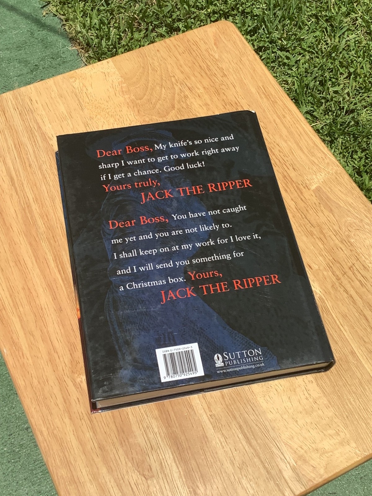 Jack the Ripper: Letters from Hell – hardcover Skinner, Keith|Evans, Stewart…