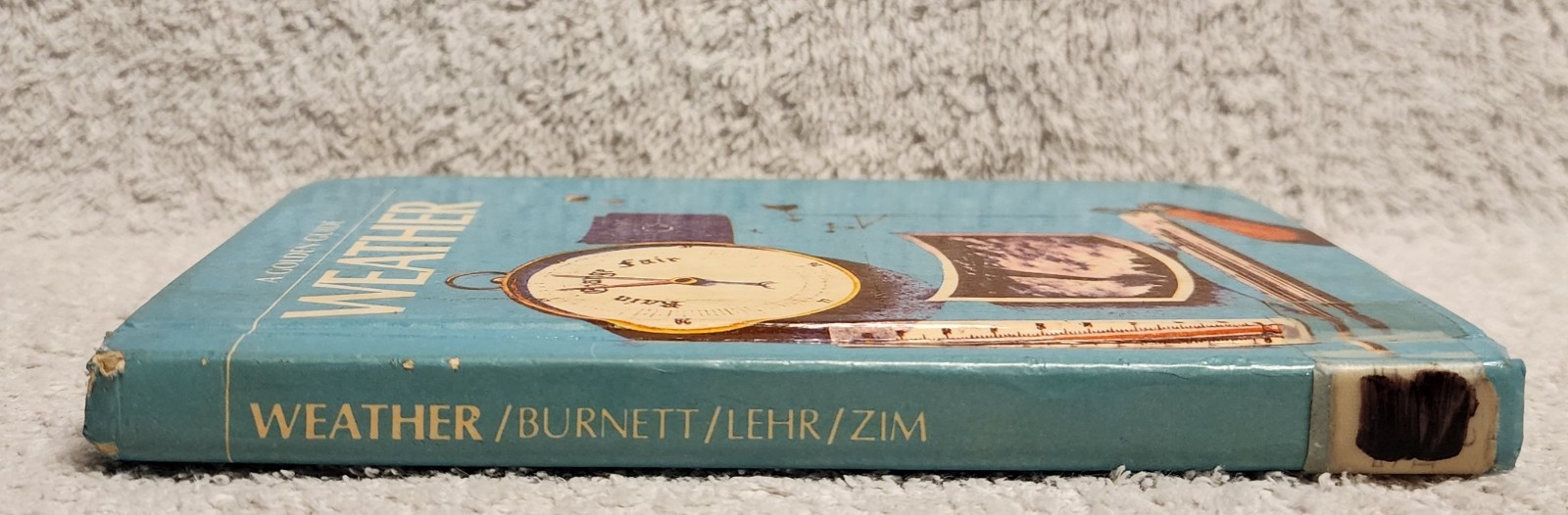 Weather A Golden Guide by Golden Press 1975 Hardcover Book