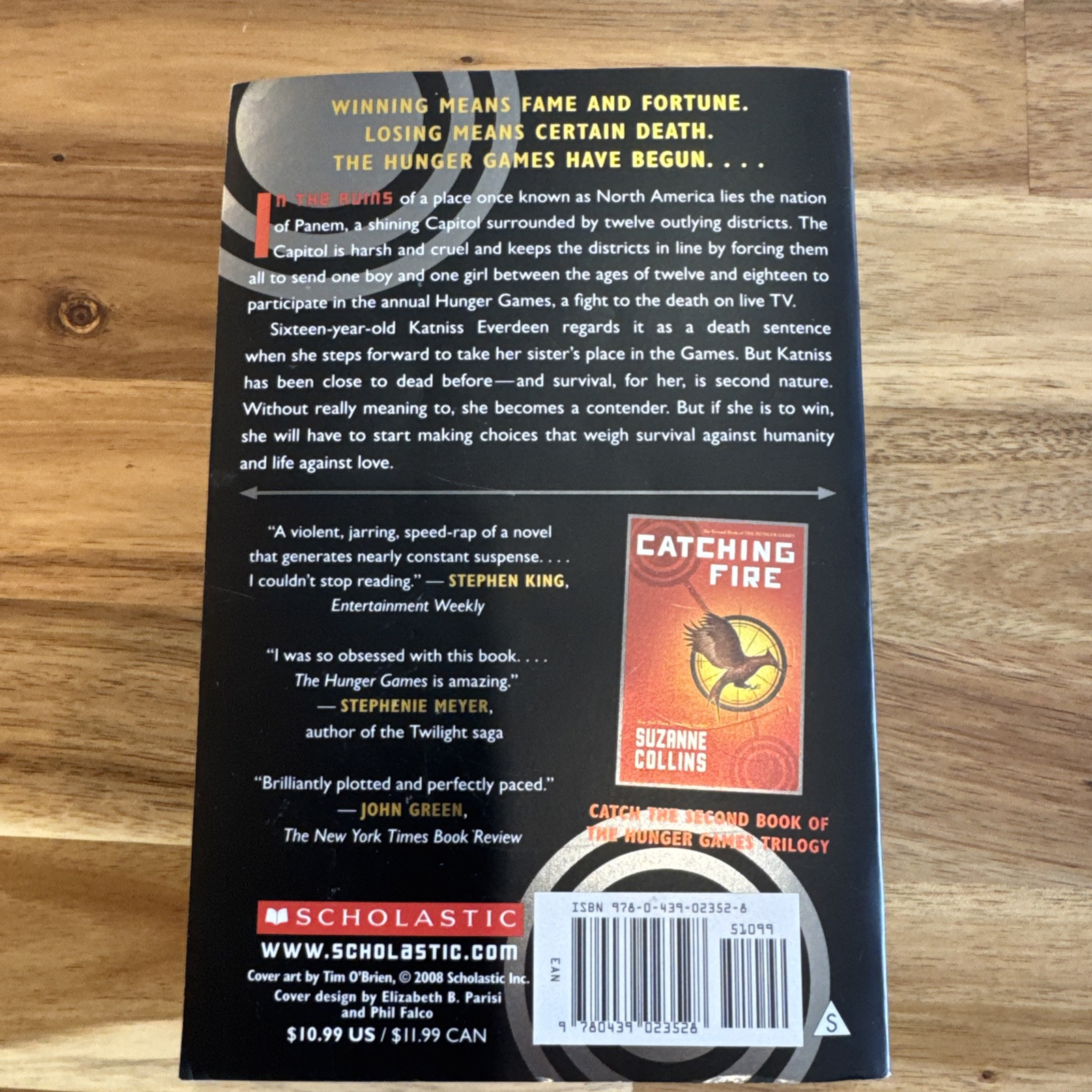 Hunger Games (Hunger Games, Book One) by Suzanne Collins (2010, Trade Paperback)
