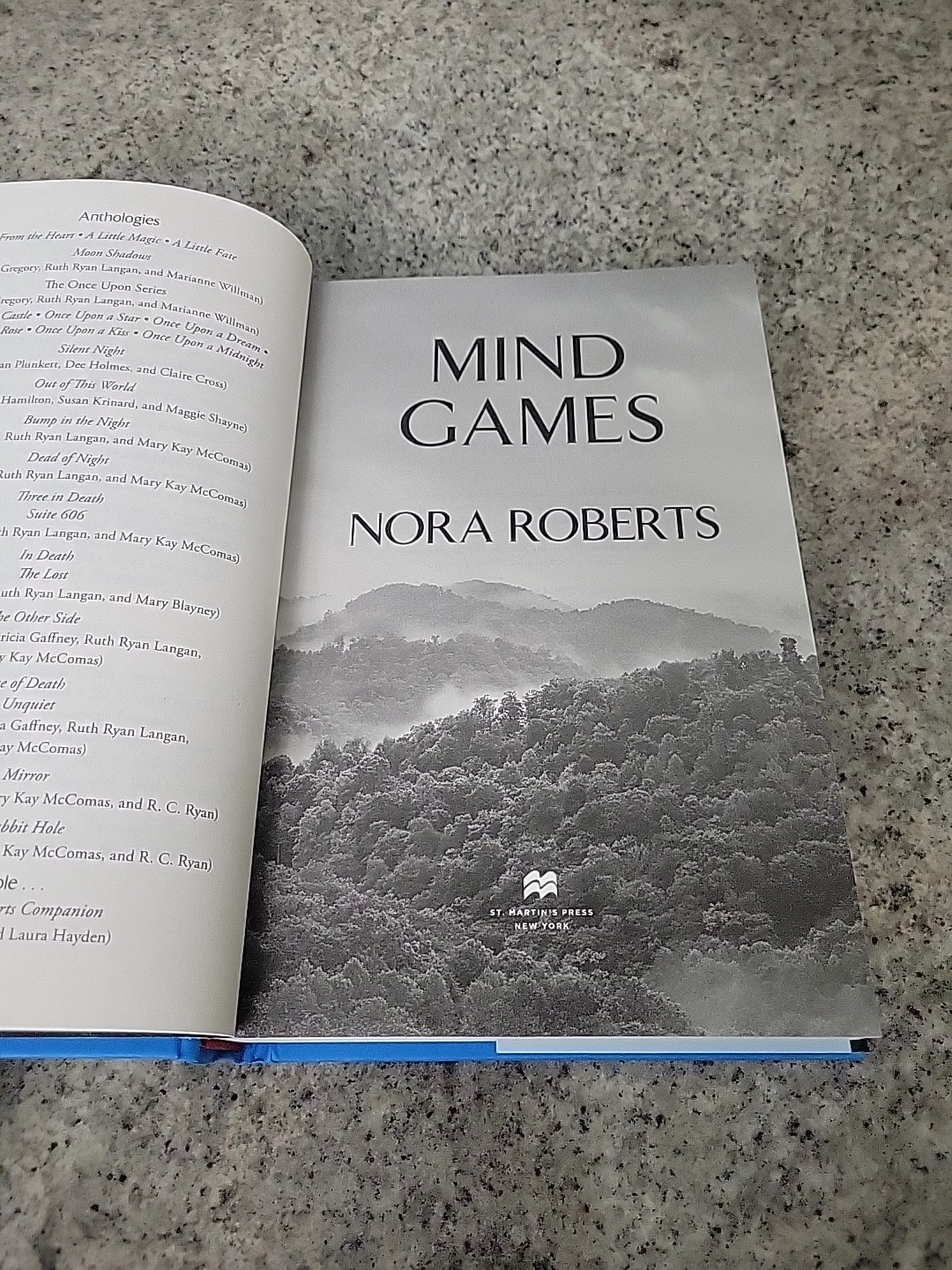 Mind Games : A Novel by Nora Roberts (2024, Hardcover) First Edition Book
